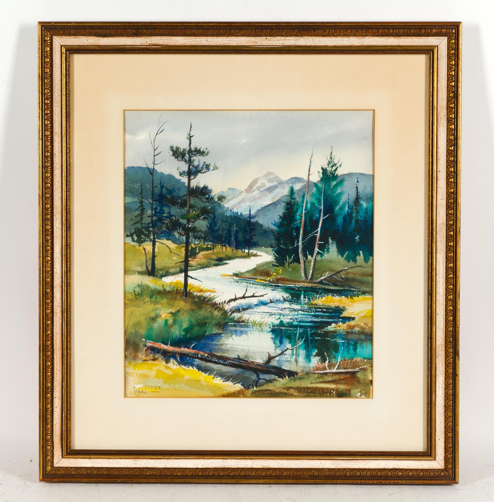 2 Watercolor Paintings by Margaret Ward