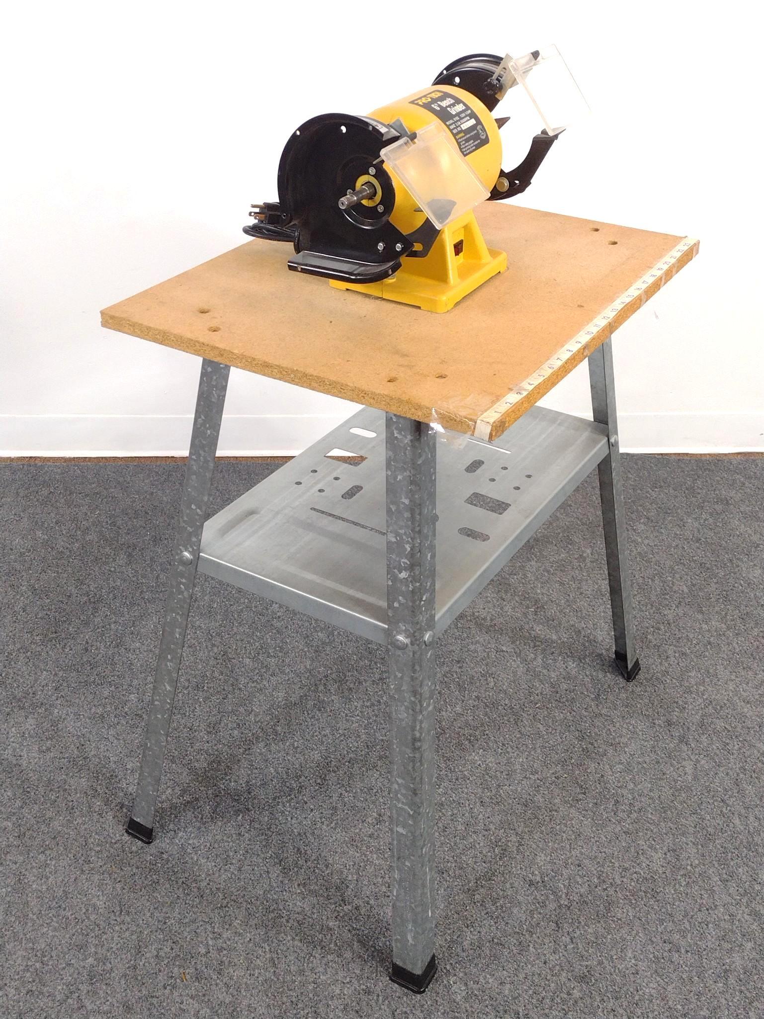Pro-Tech 6" Bench Grinder on Bench