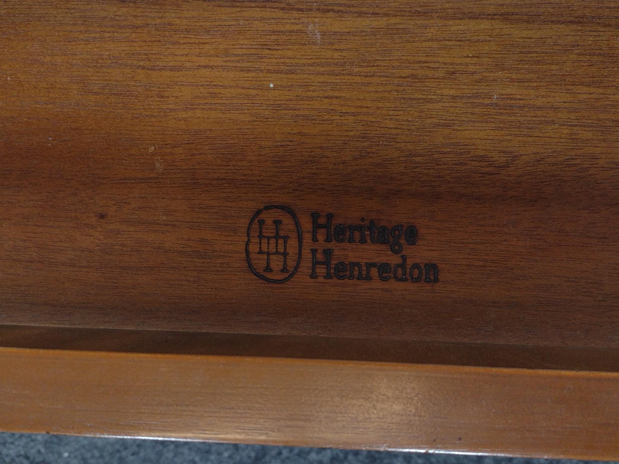 Henredon Marble Top Coffee Table and Pair of End Tables