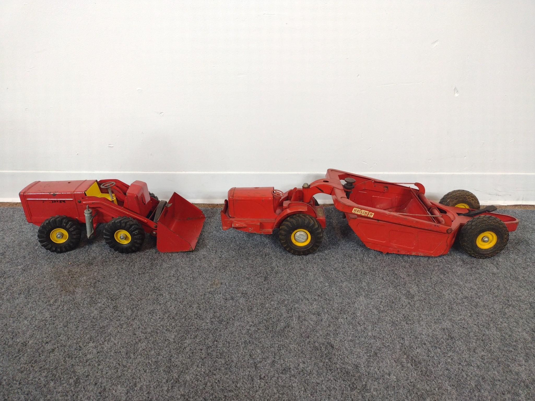 2 Antique Metal Toys