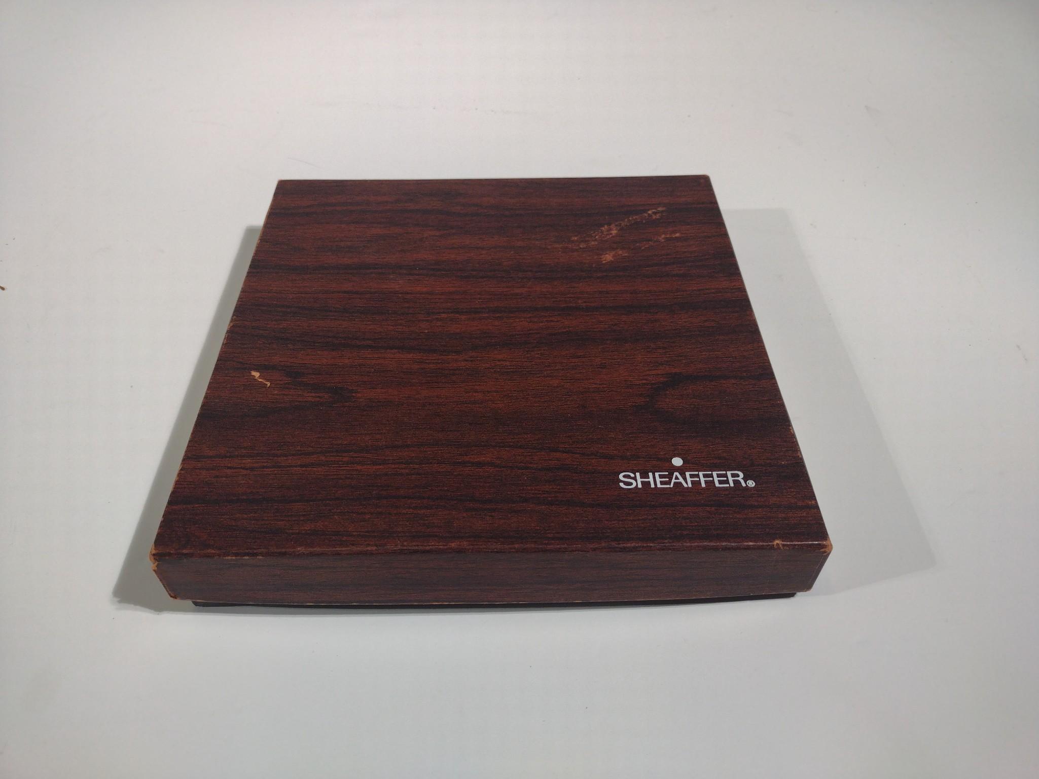 Sheaffer Spanish Onyx Desk Set