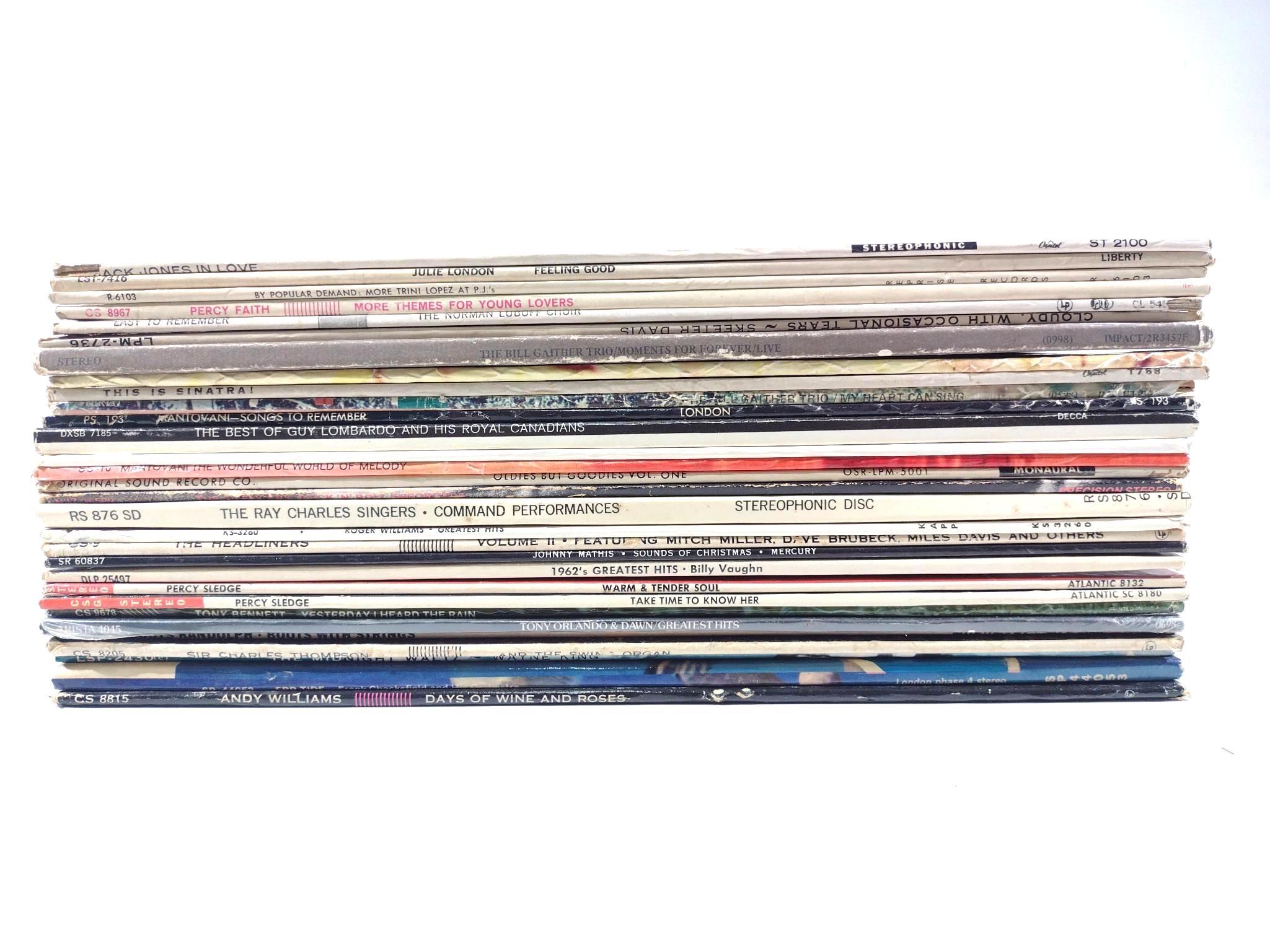 30 Vinyl Records Incl. Jack Jones