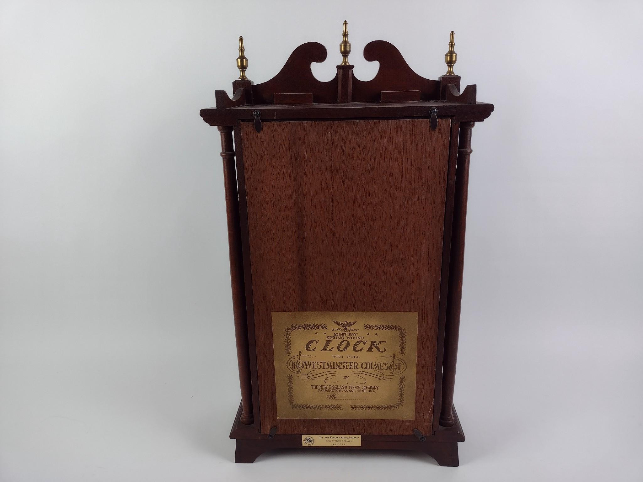 The New England Clock Co. Mantle Clock