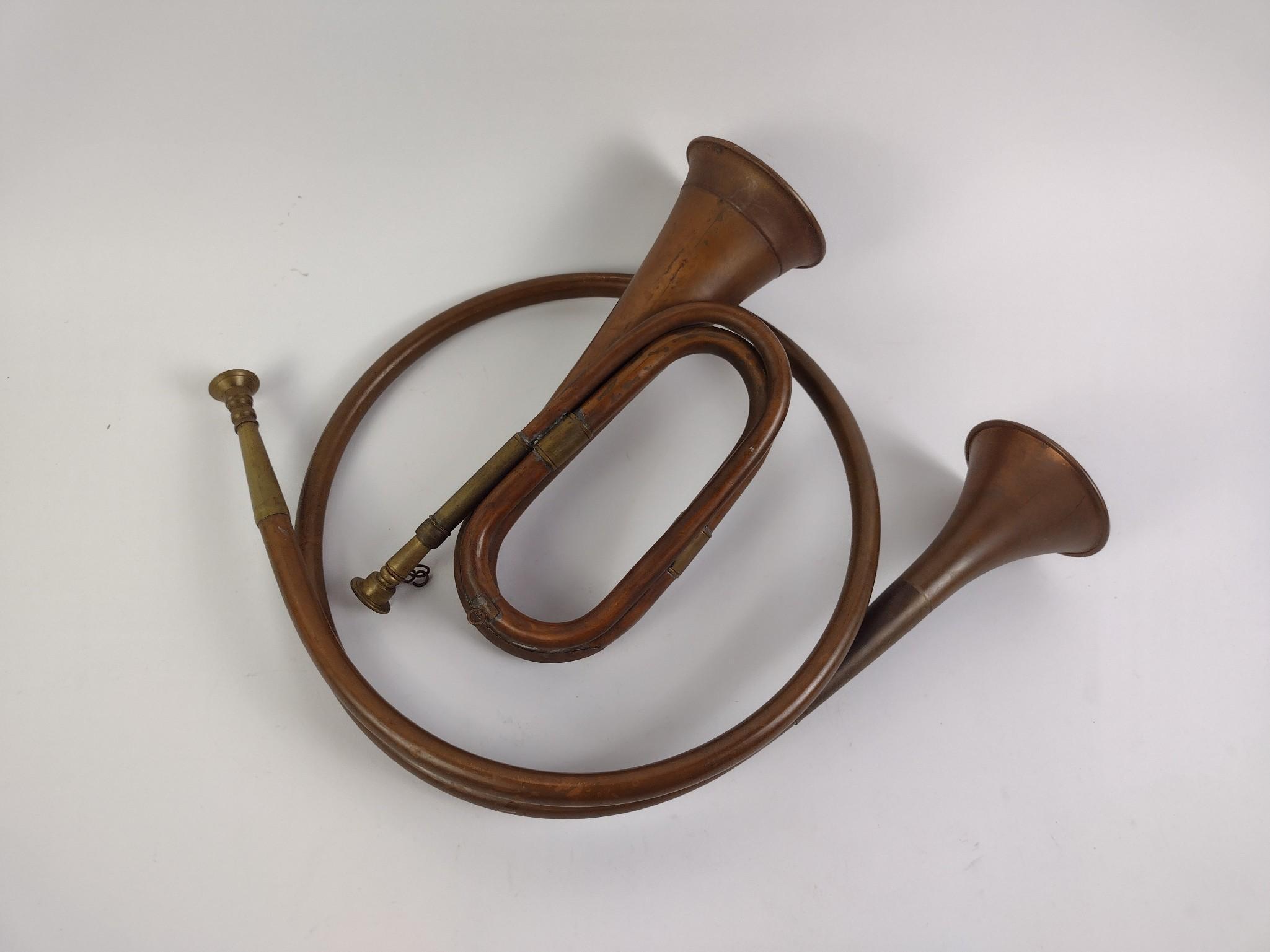 Brass Hunting Horn & Brass Bugle