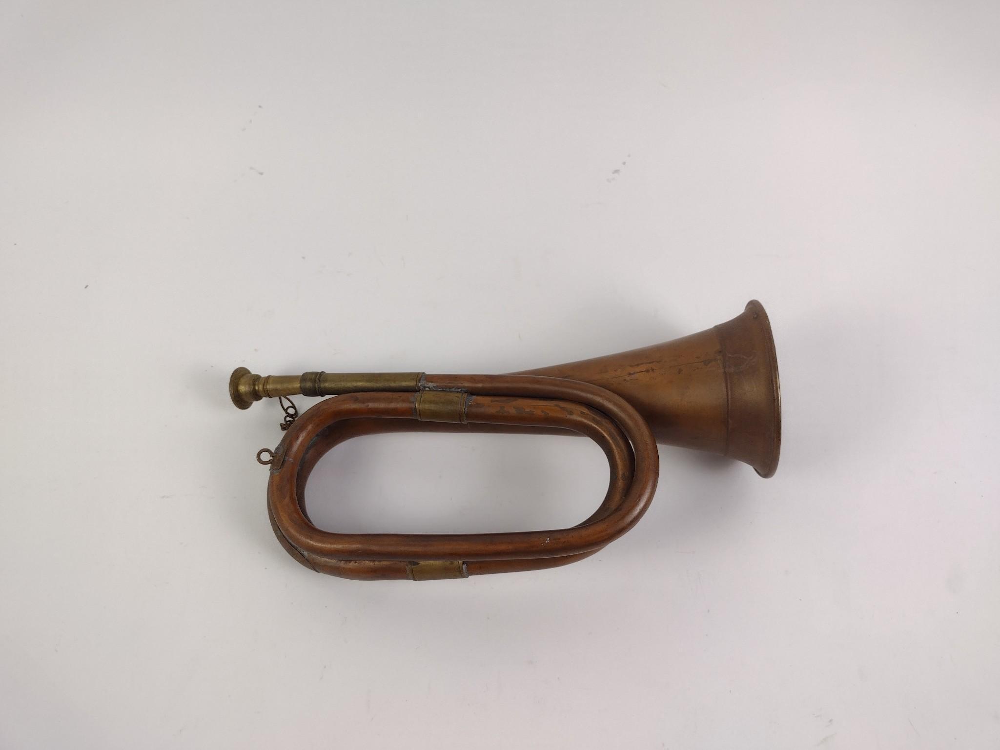 Brass Hunting Horn & Brass Bugle