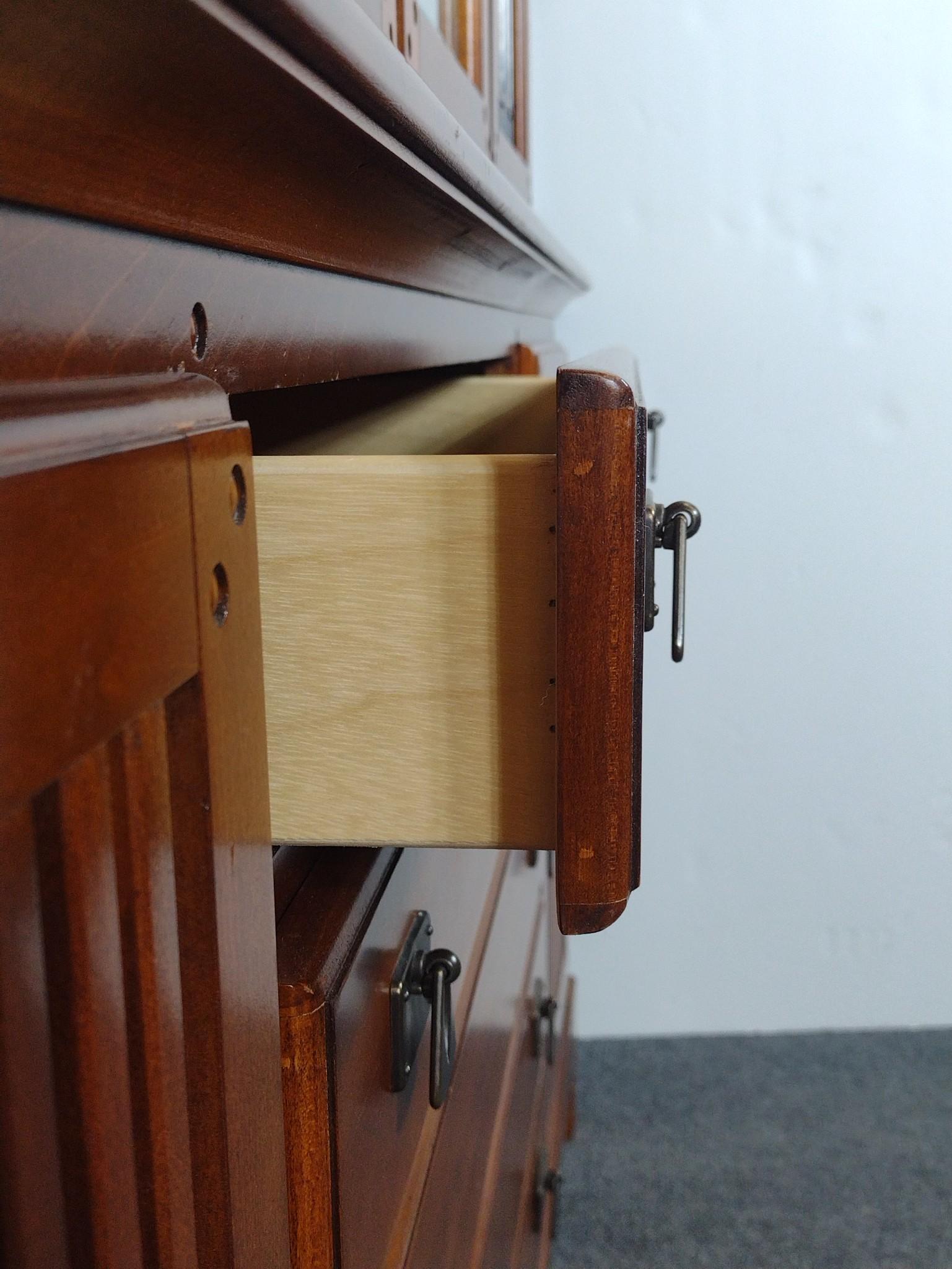 Arts and Crafts Style China Cabinet