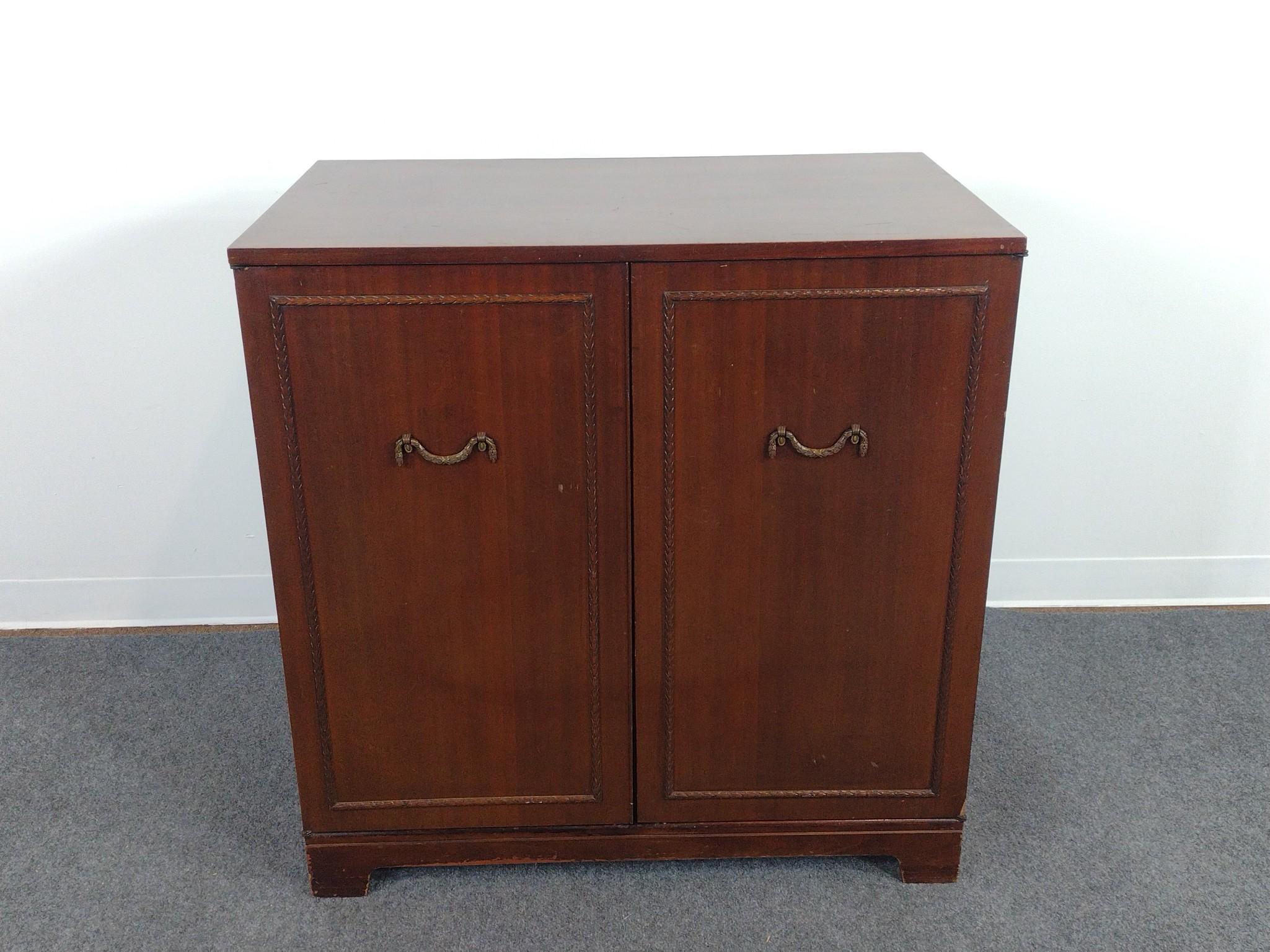 Sheet Music or Record Cabinet