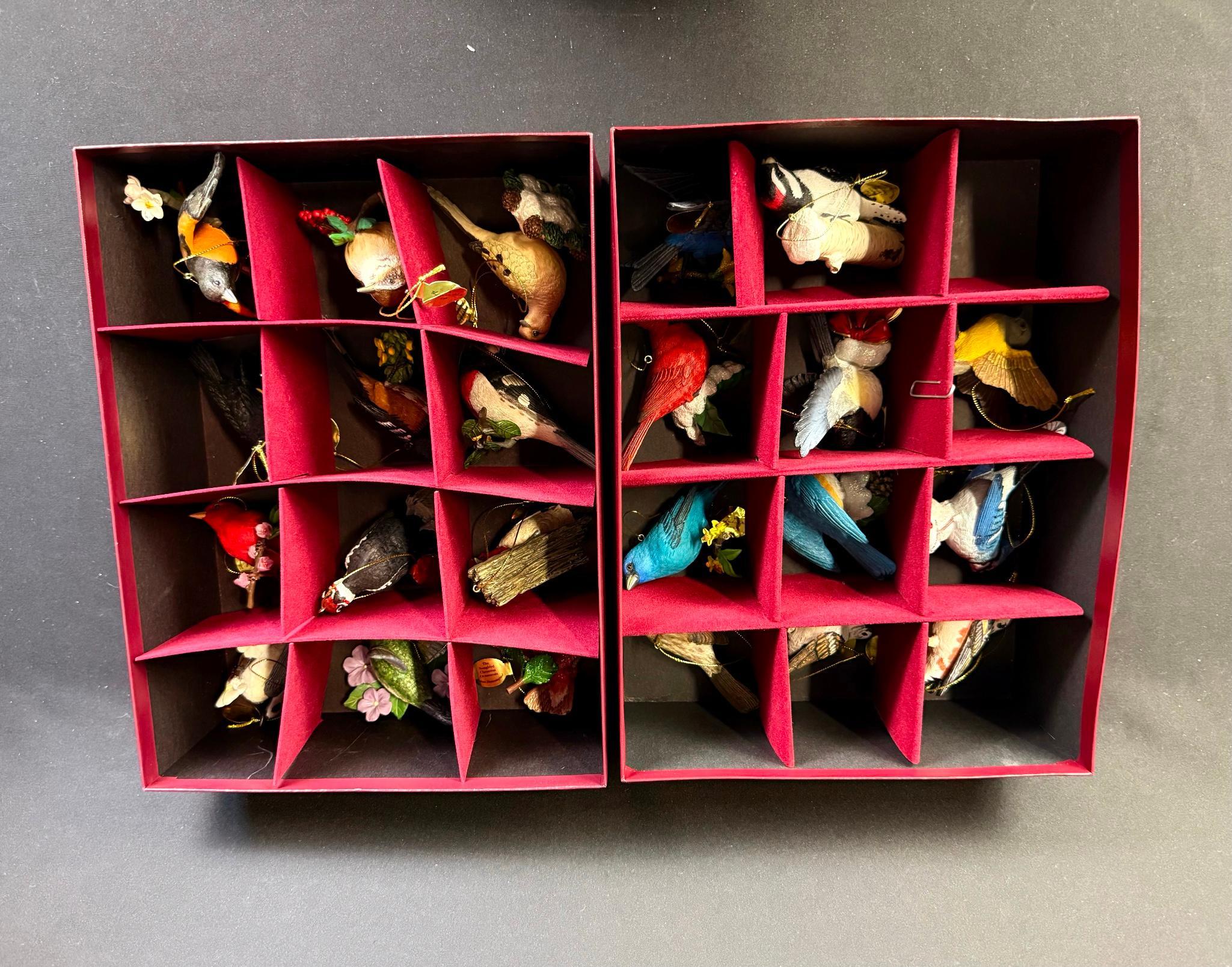 47 Danbury Mint Bird Ornaments