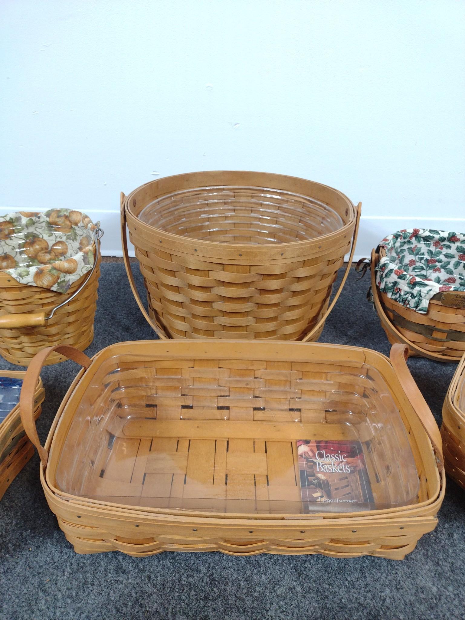 13 Longaberger Baskets