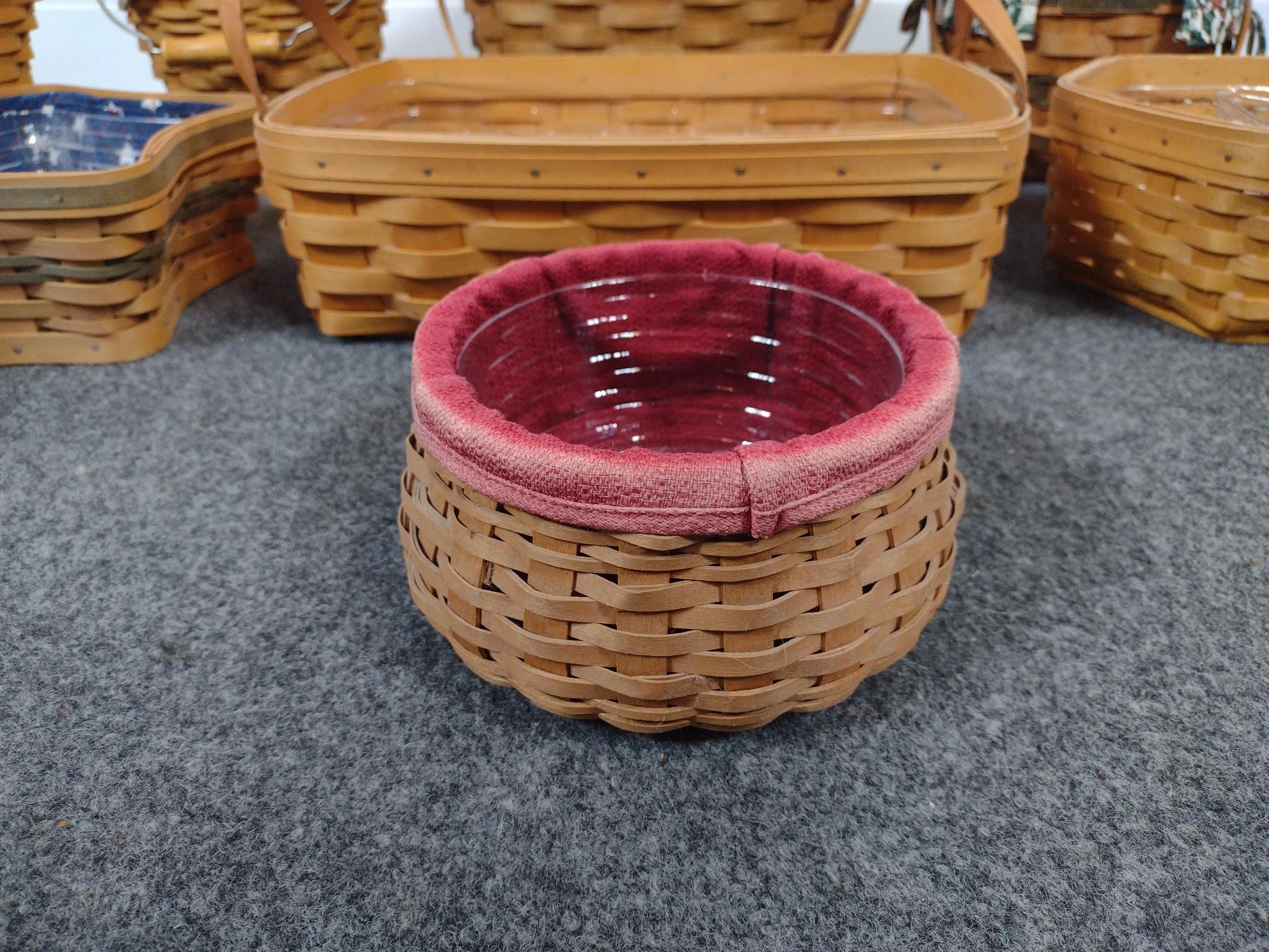 13 Longaberger Baskets