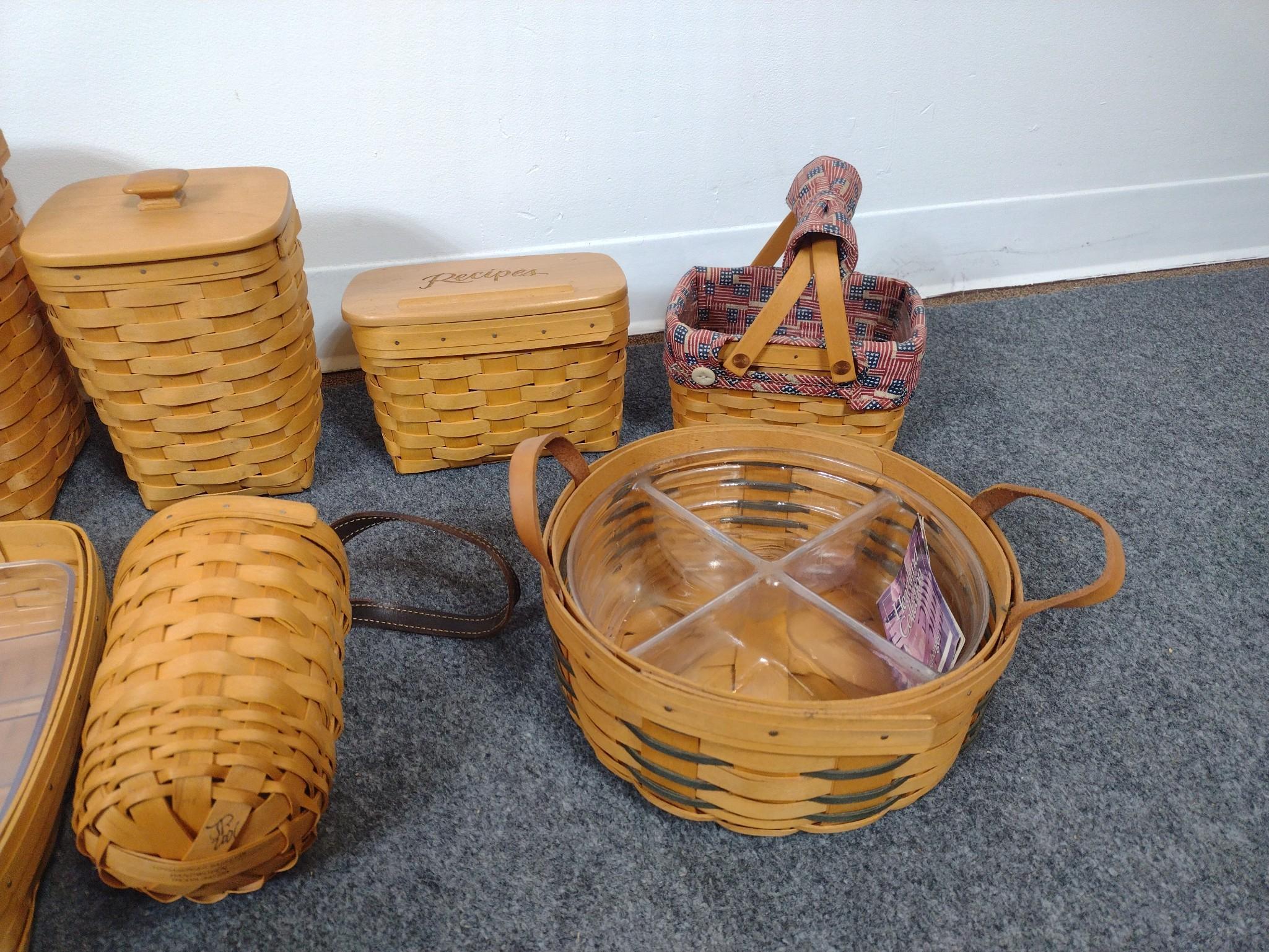14 Longaberger Baskets