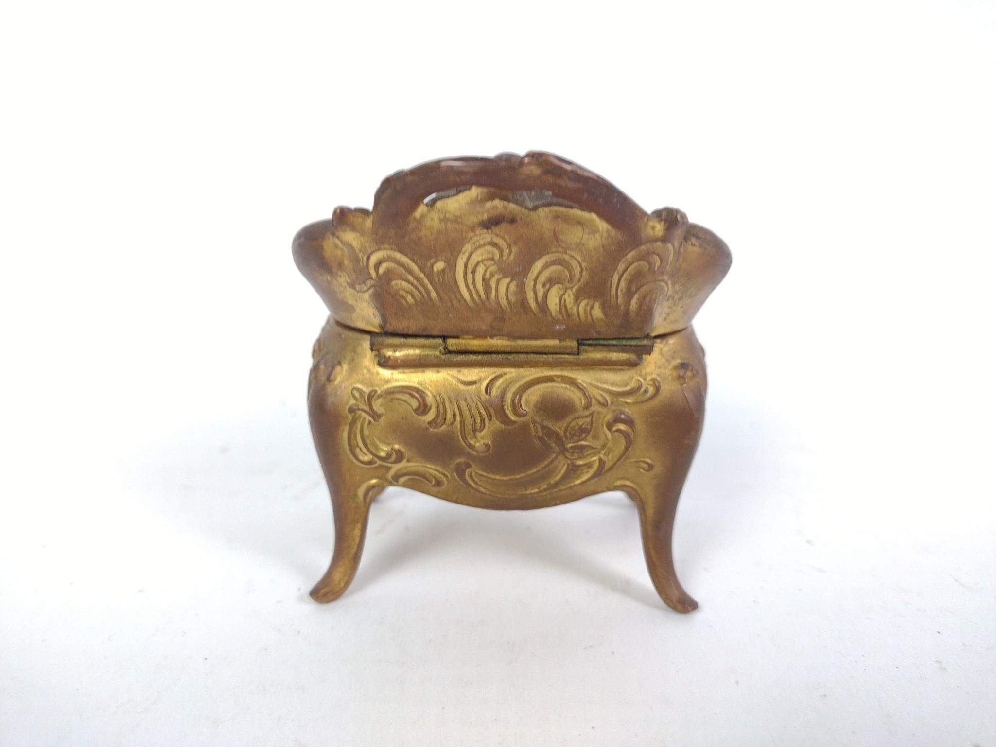 6 Art Nouveau Trinket Boxes