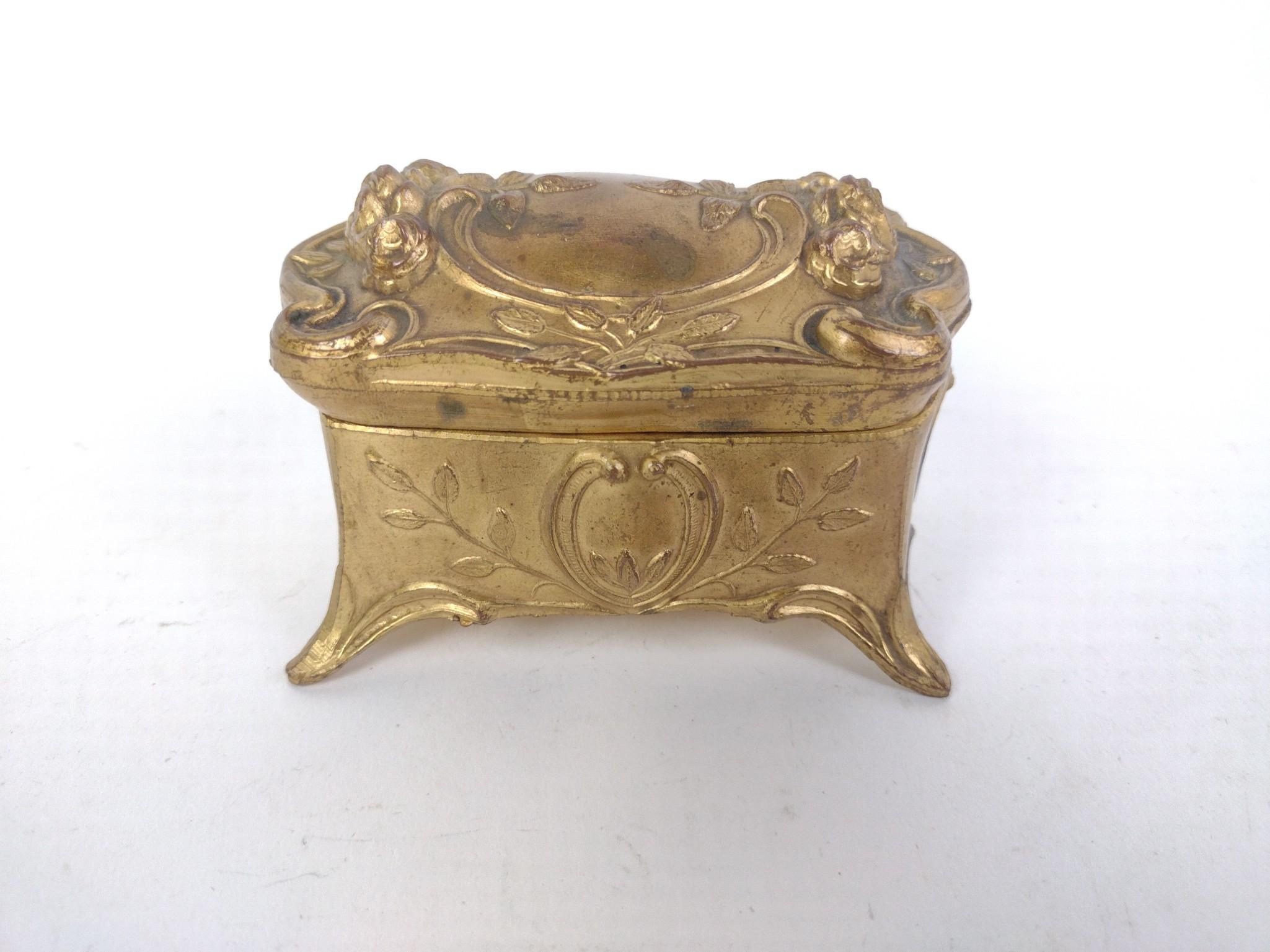 6 Art Nouveau Trinket Boxes