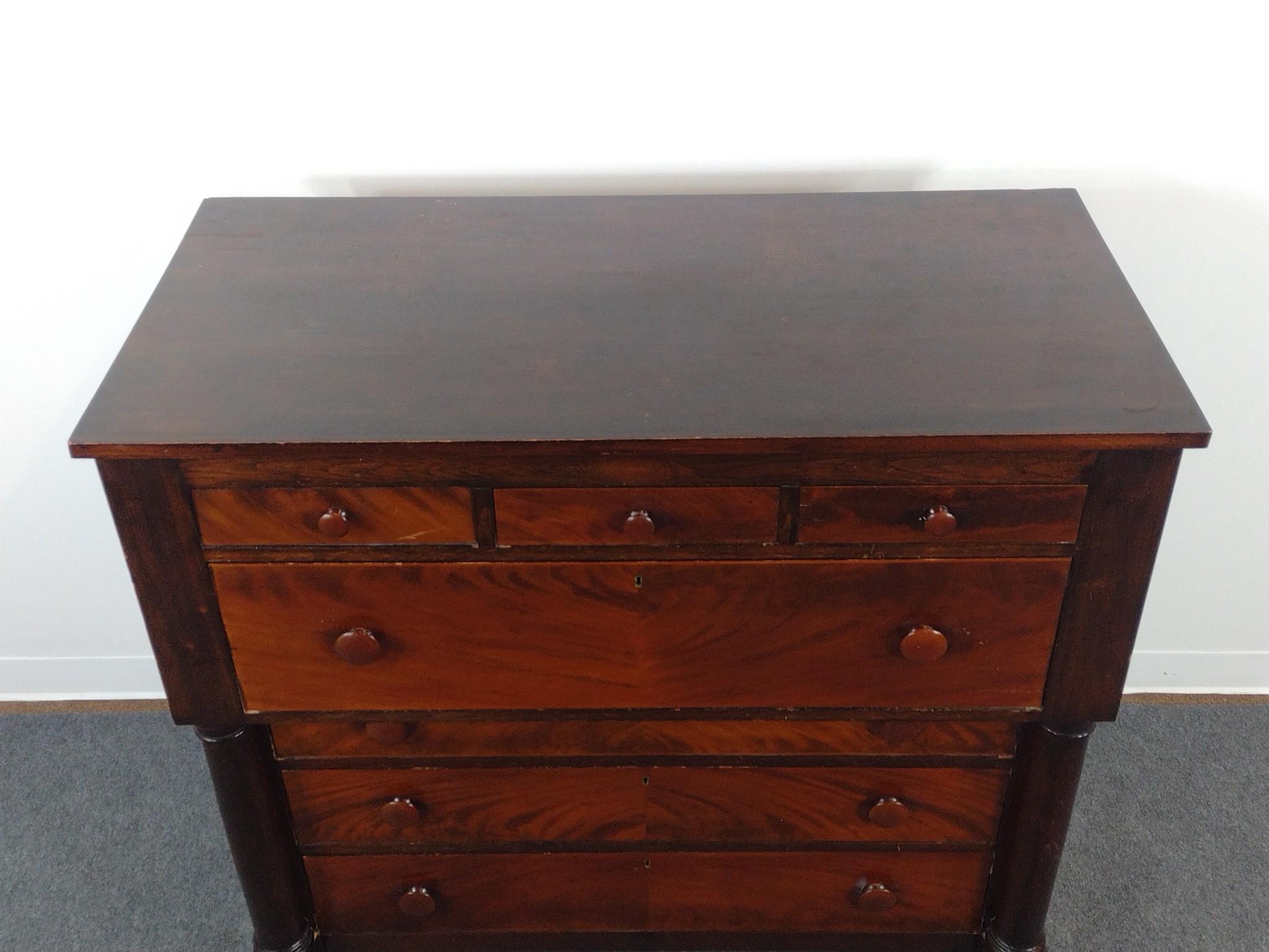 Antique Empire Chest of Drawers