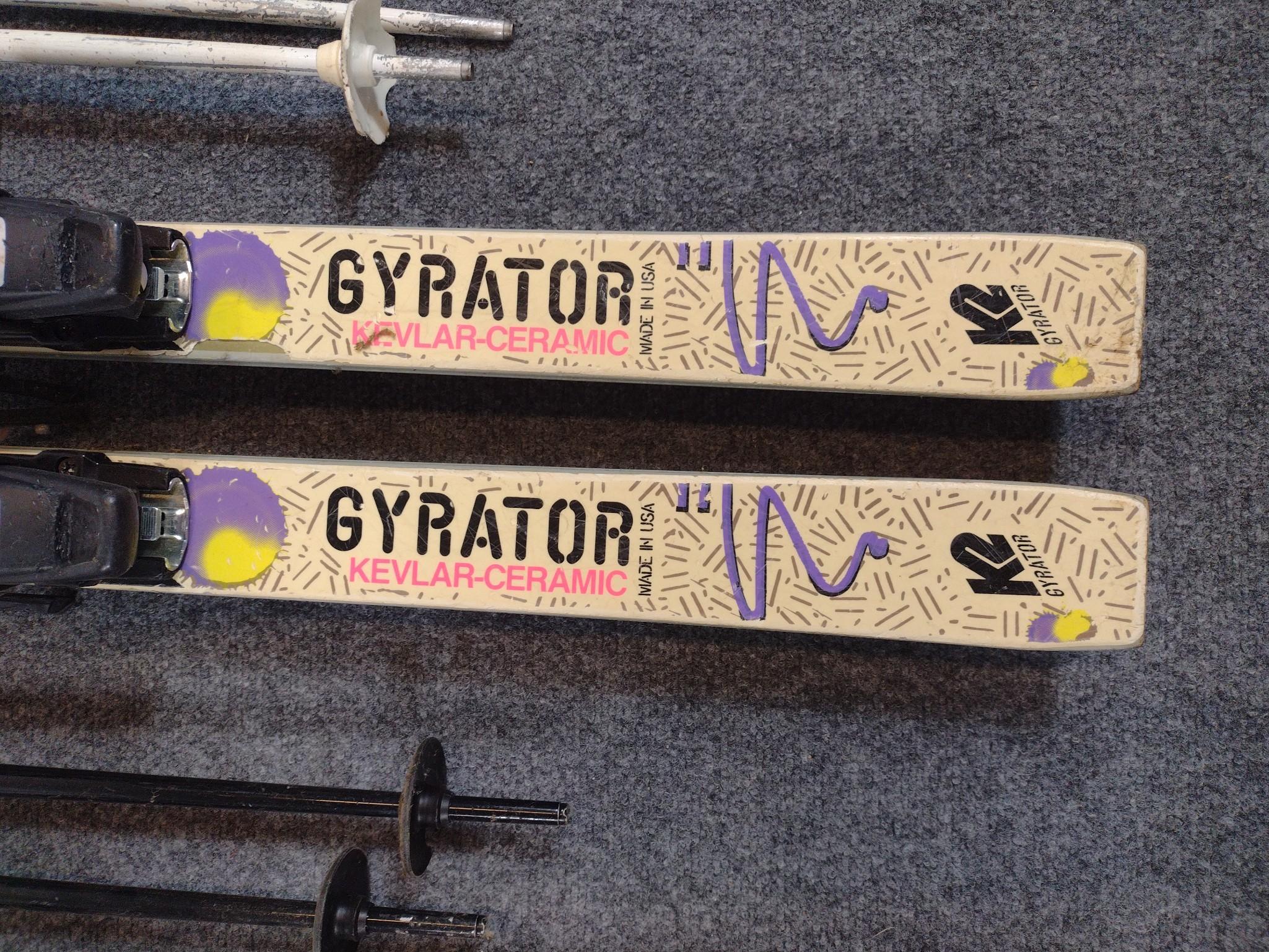 3 Sets Of K2 Skis Incl Gyrator