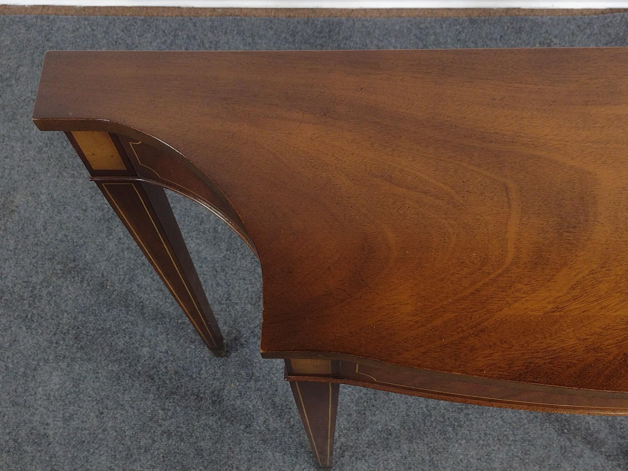 Federal Style Inlaid Hall or Console Table