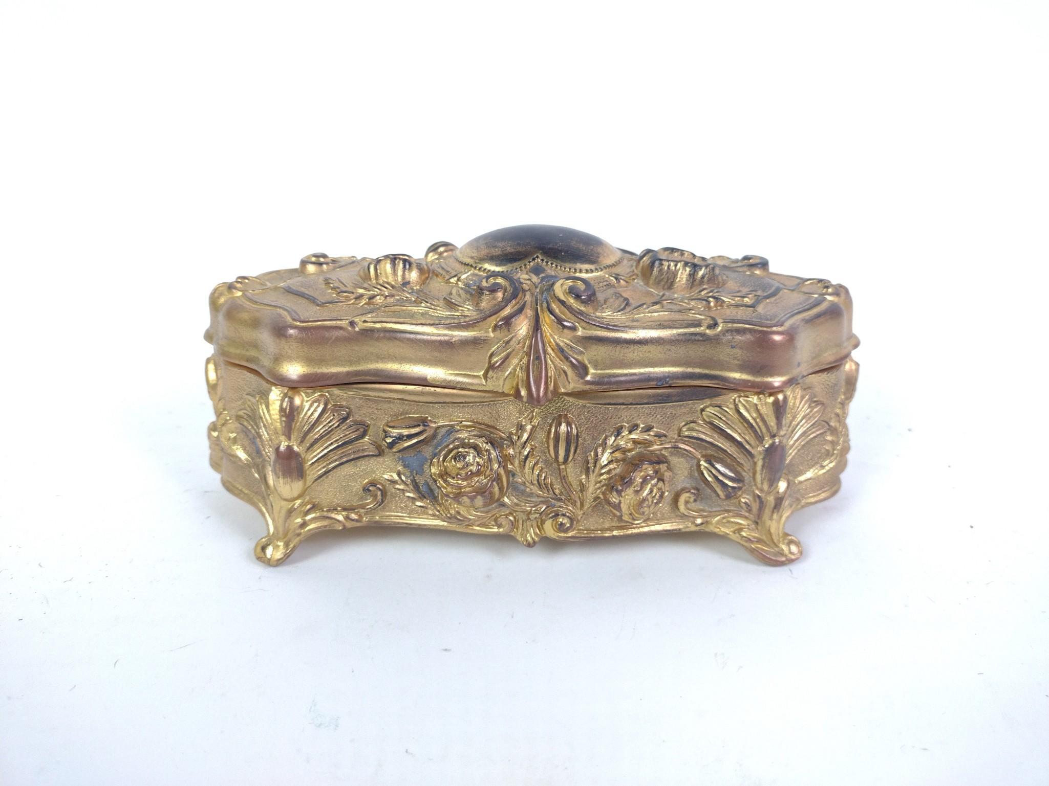 4 Art Nouveau Jewelry Boxes