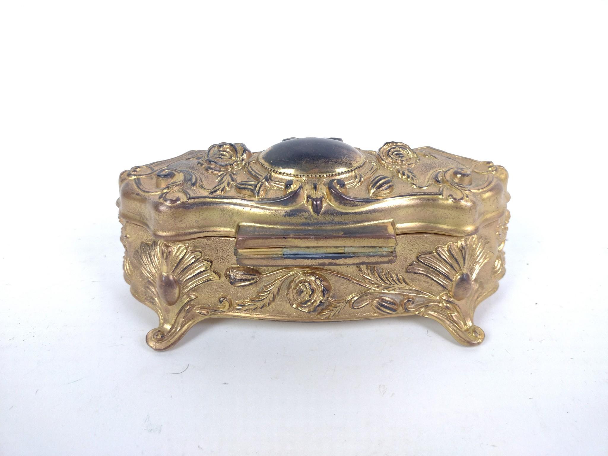 4 Art Nouveau Jewelry Boxes