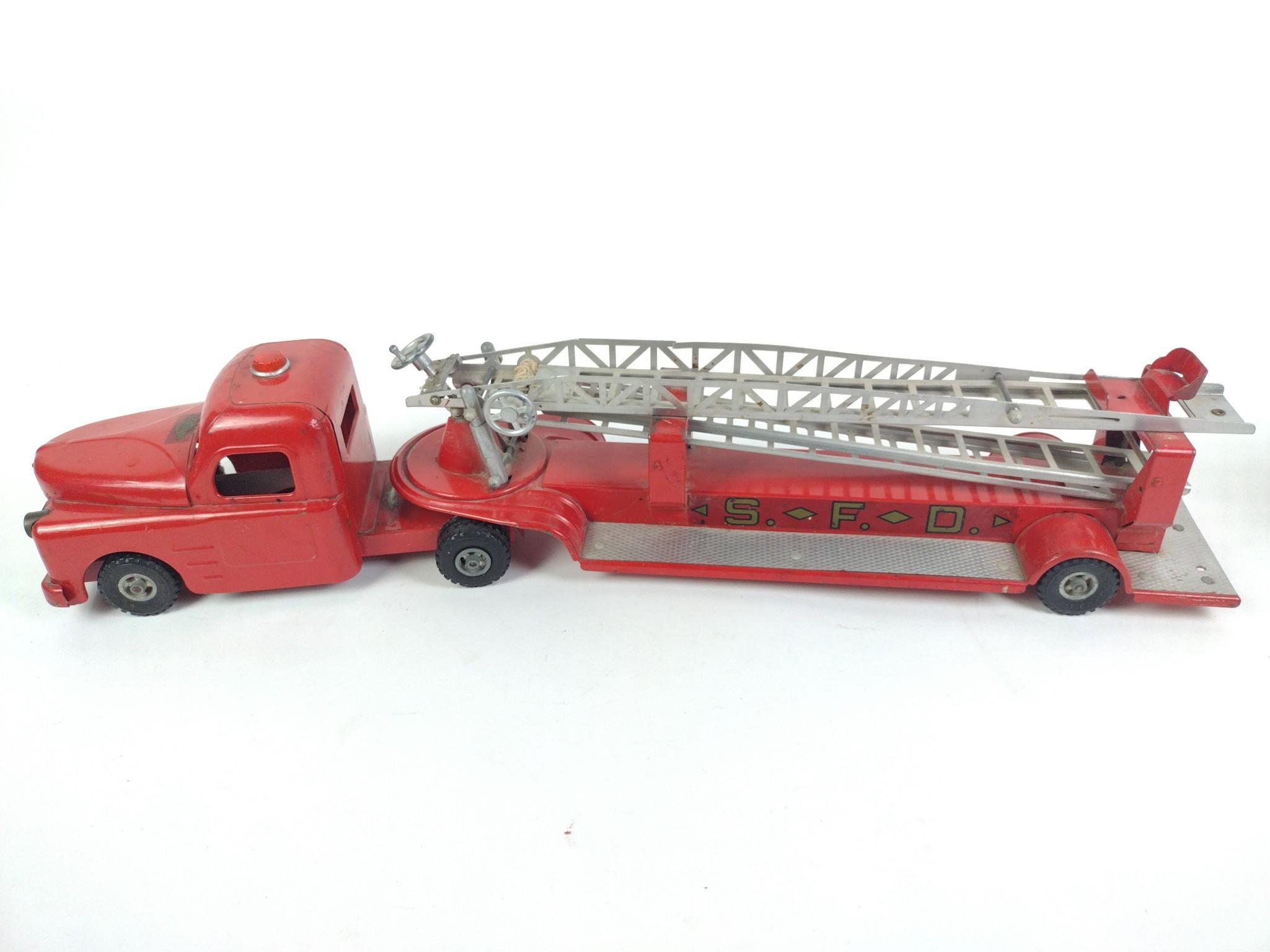 Strutco Toy Fire Engine Truck