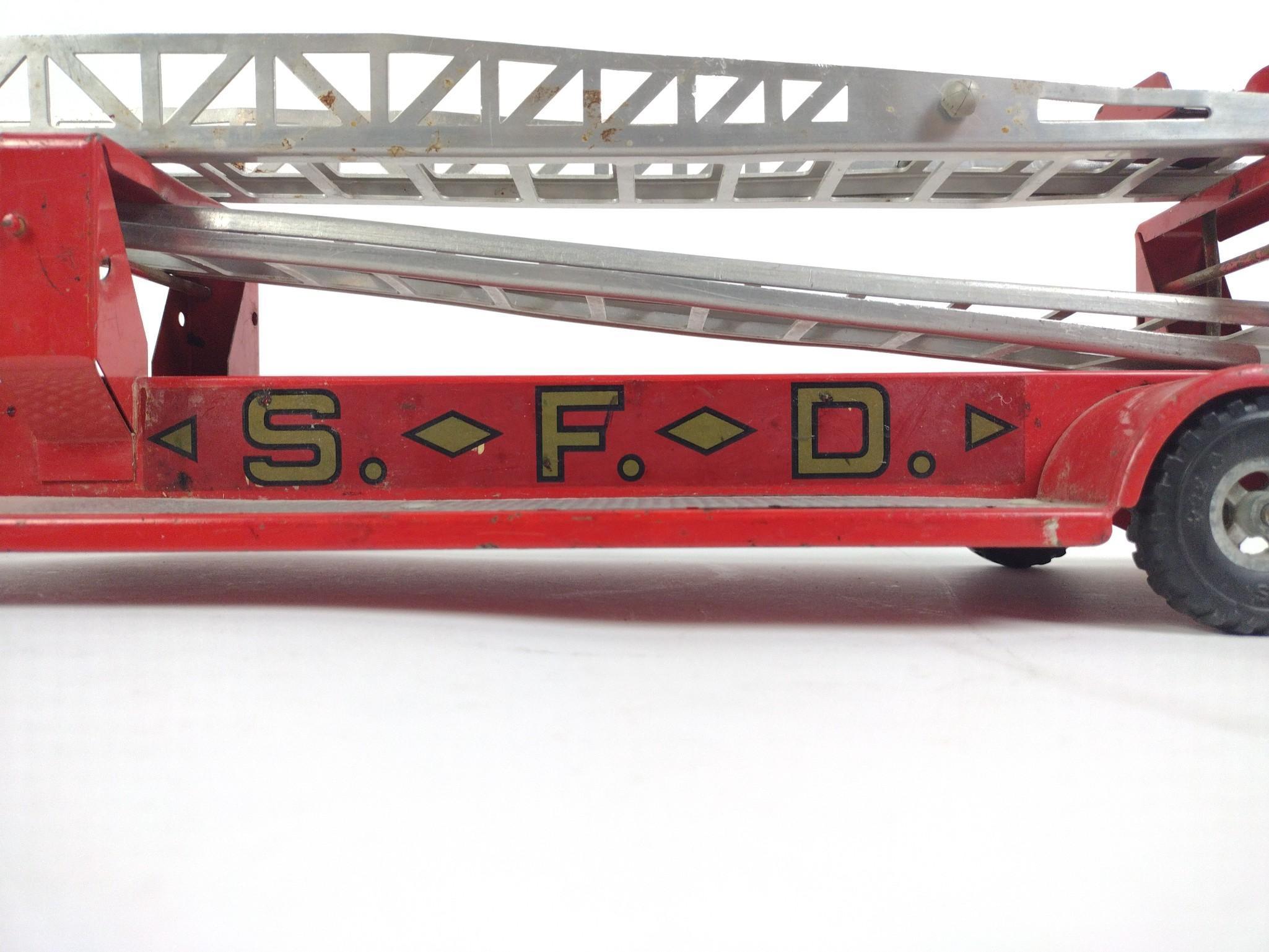 Strutco Toy Fire Engine Truck