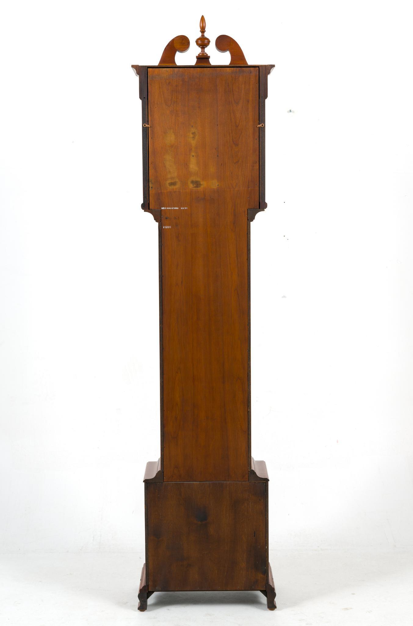 Colonial of Zeeland Tall Case Clock