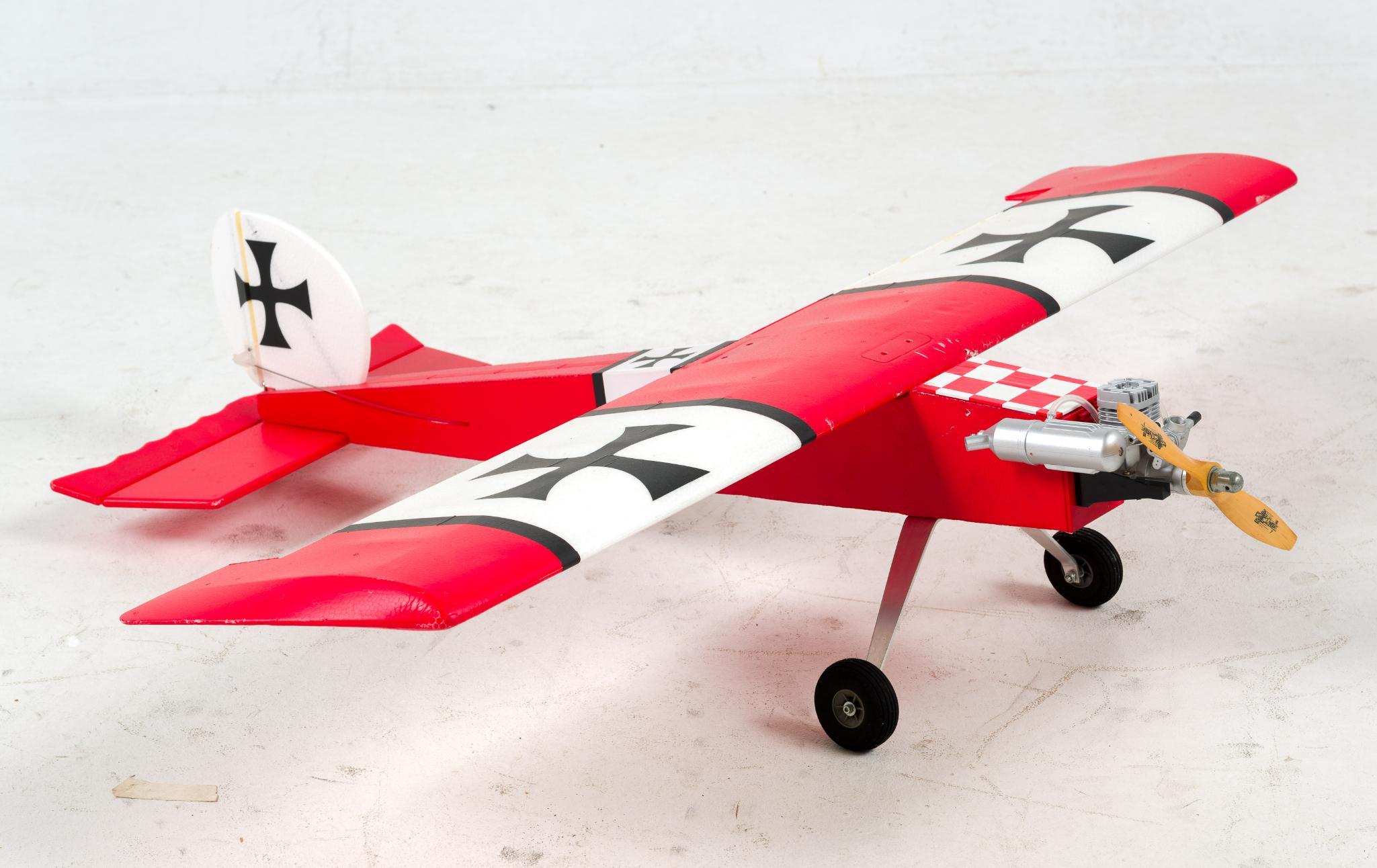 Big Stik 40 Red Baron Airplane