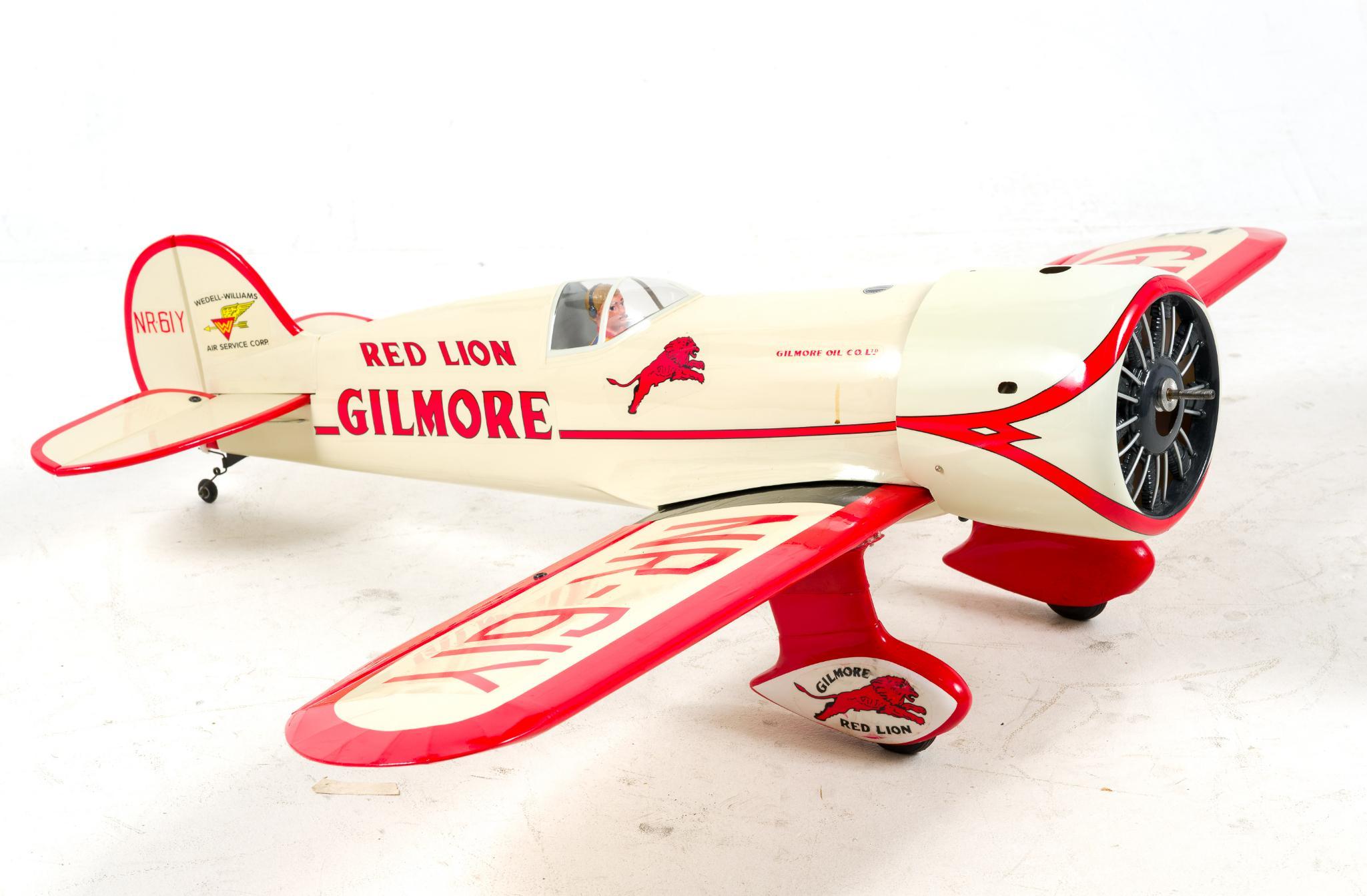 Wendell-Williams Gilmore Red Lion ARF Model Airplane