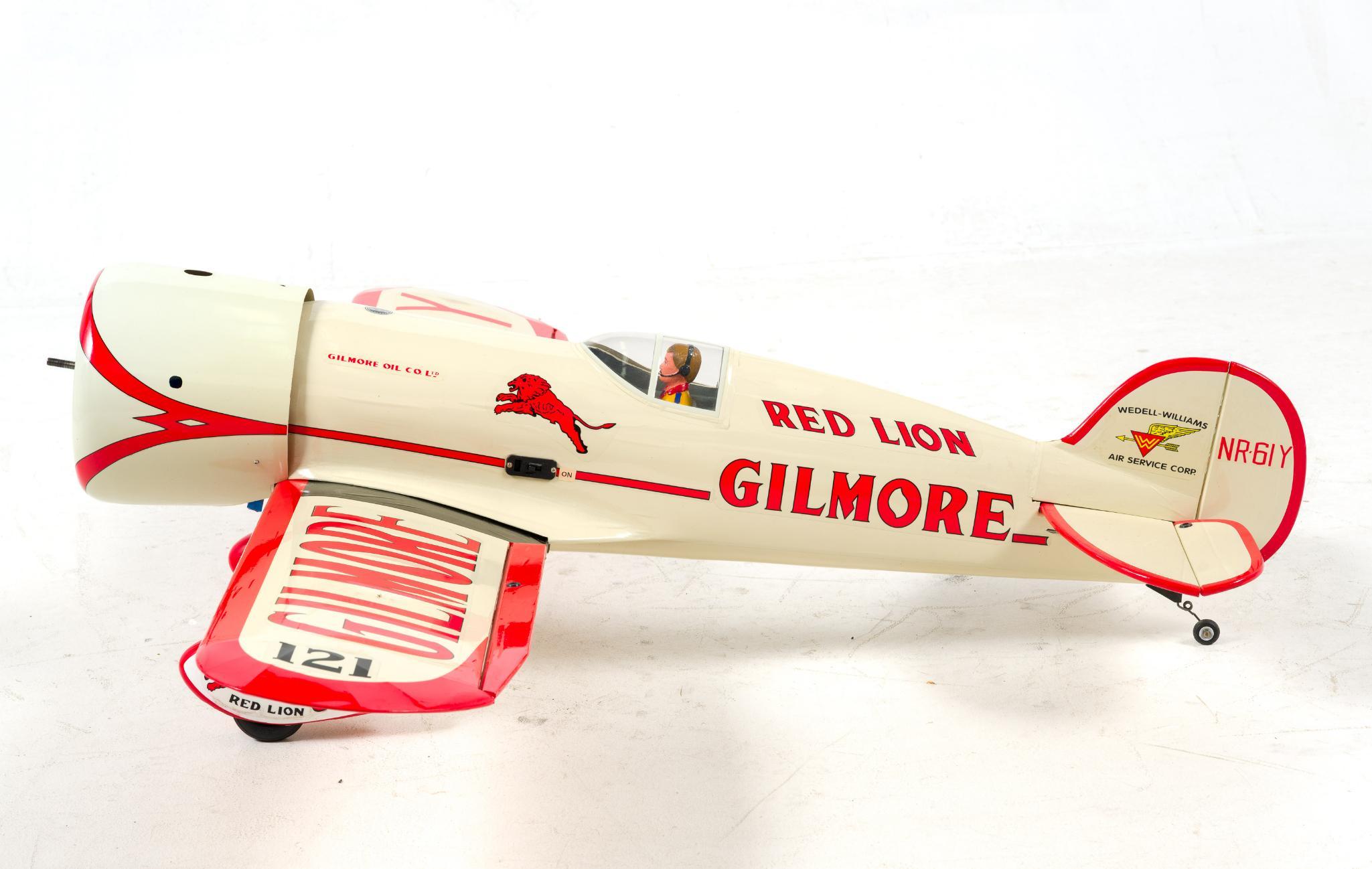 Wendell-Williams Gilmore Red Lion ARF Model Airplane