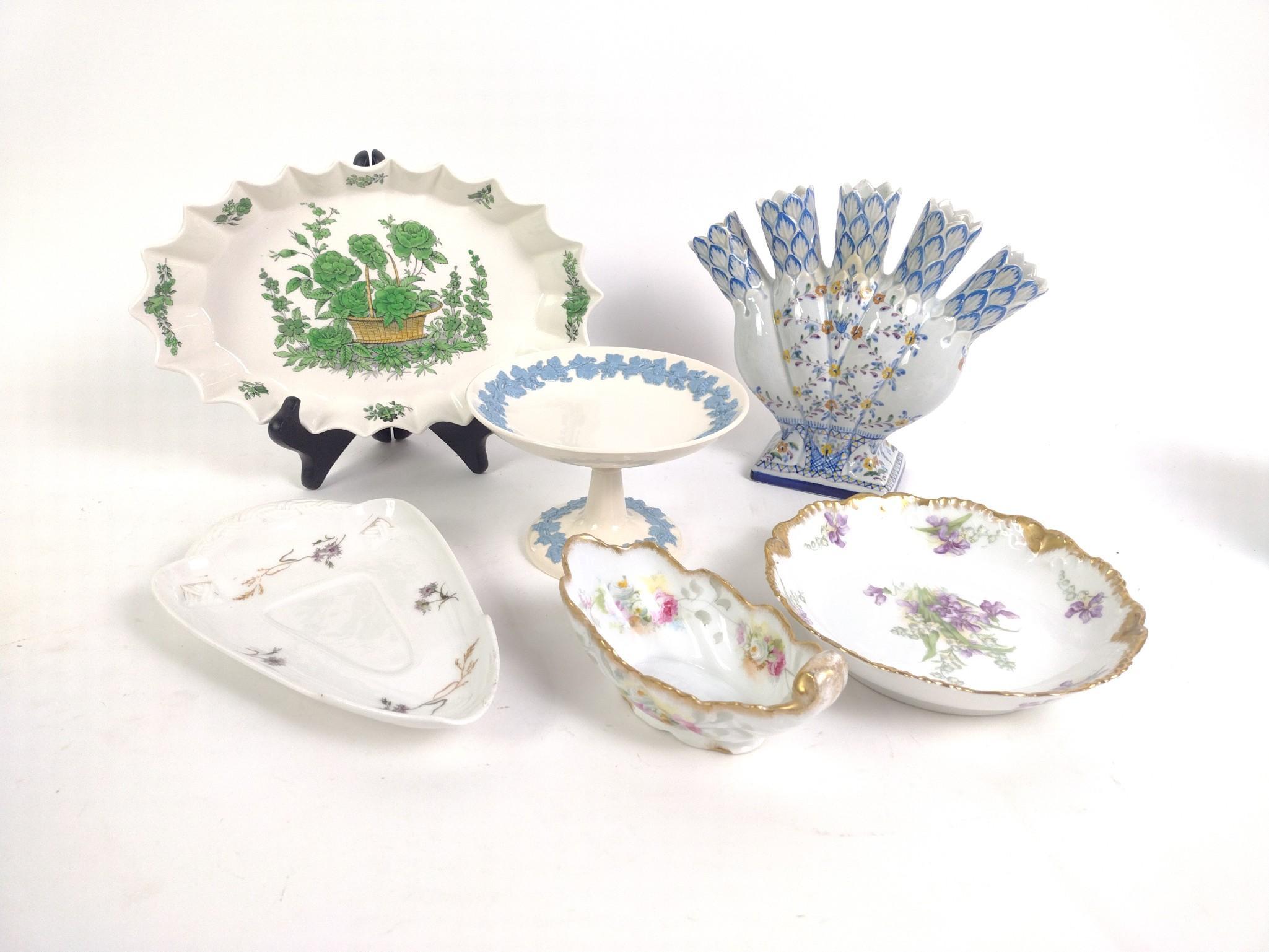 6 Pieces of Porcelain incl. Limoges