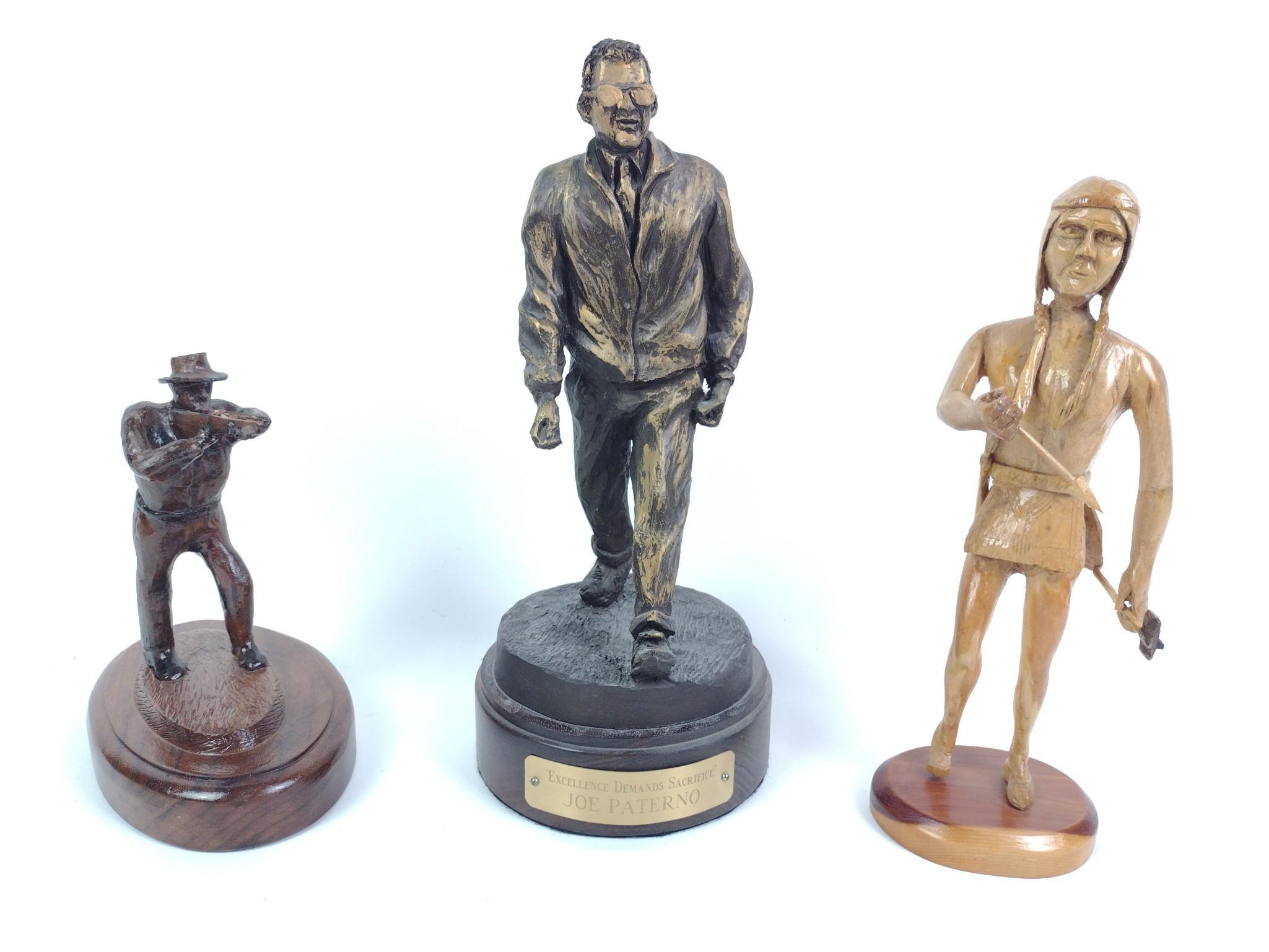 3 Figurines Incl. Joe Paterno