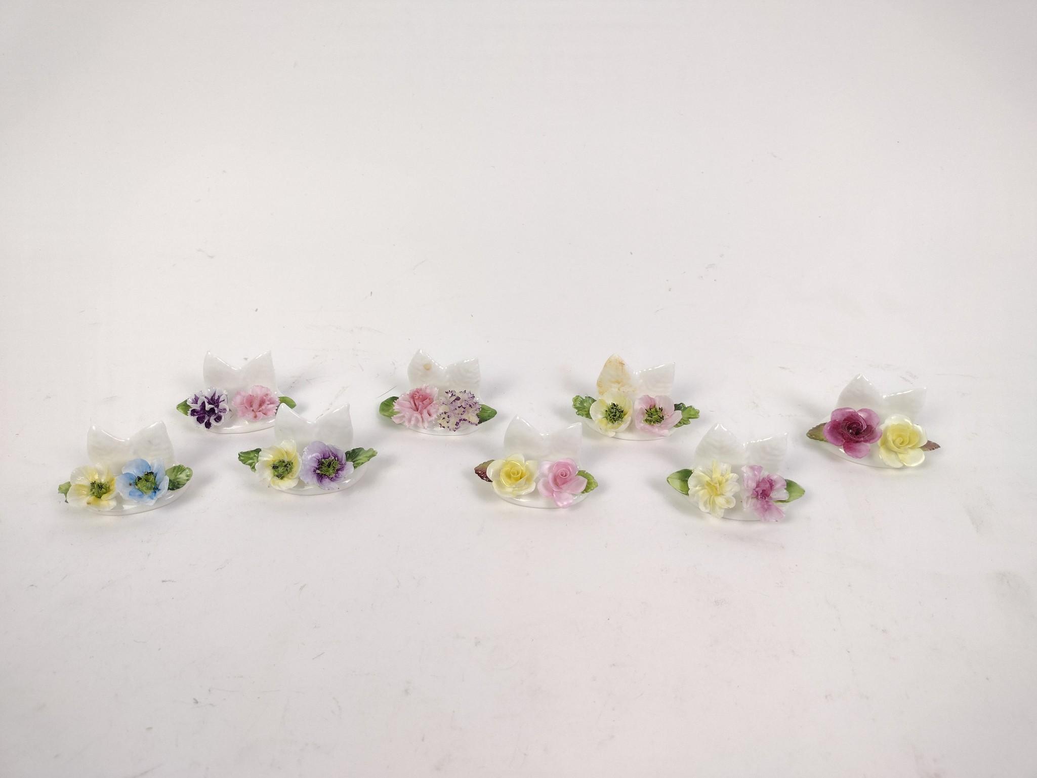 12 Pieces of Floral Porcelain incl. Coalport
