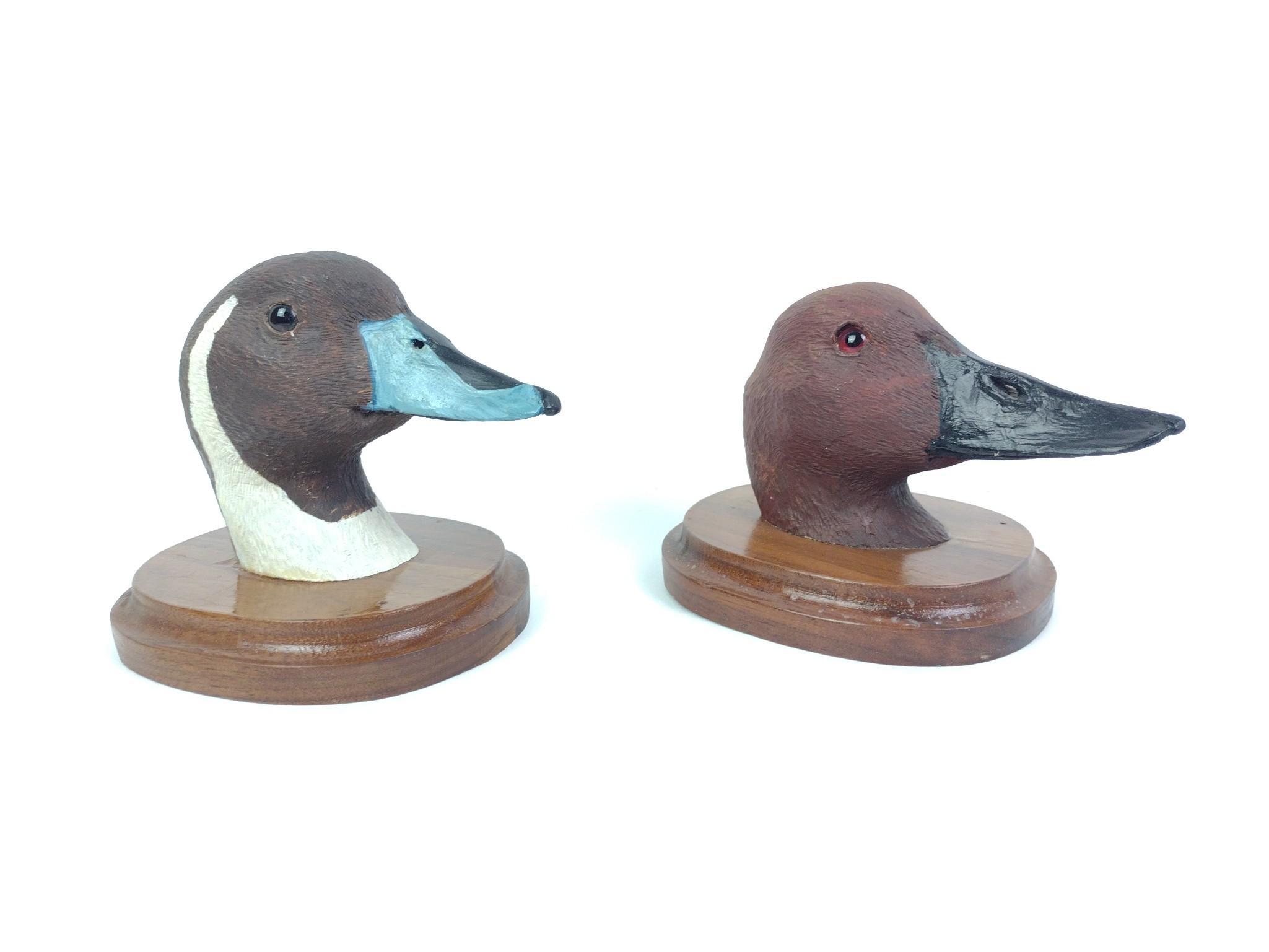 5 Carved Ducks