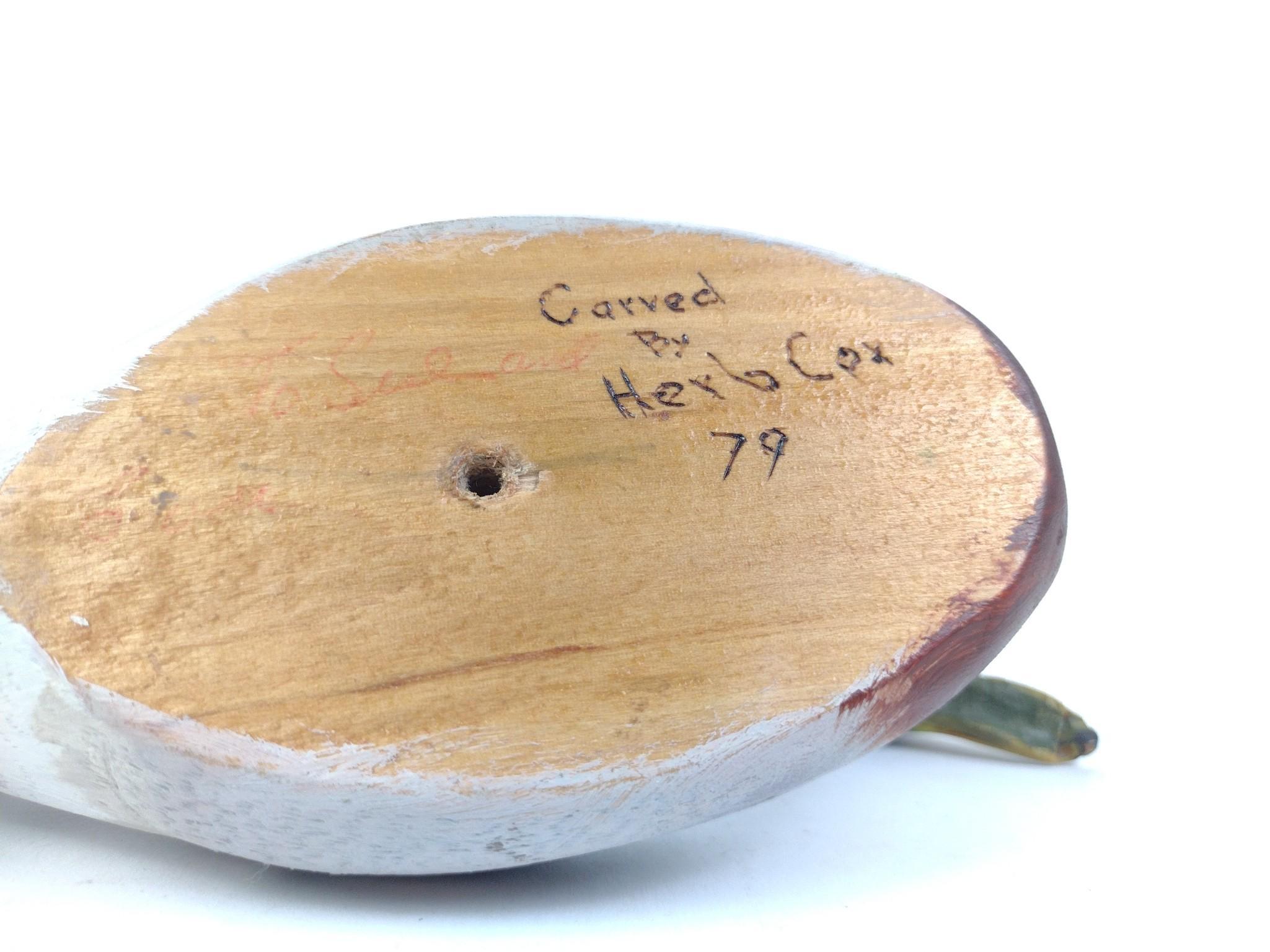 6 Herb Cox Carved Duck Decoys