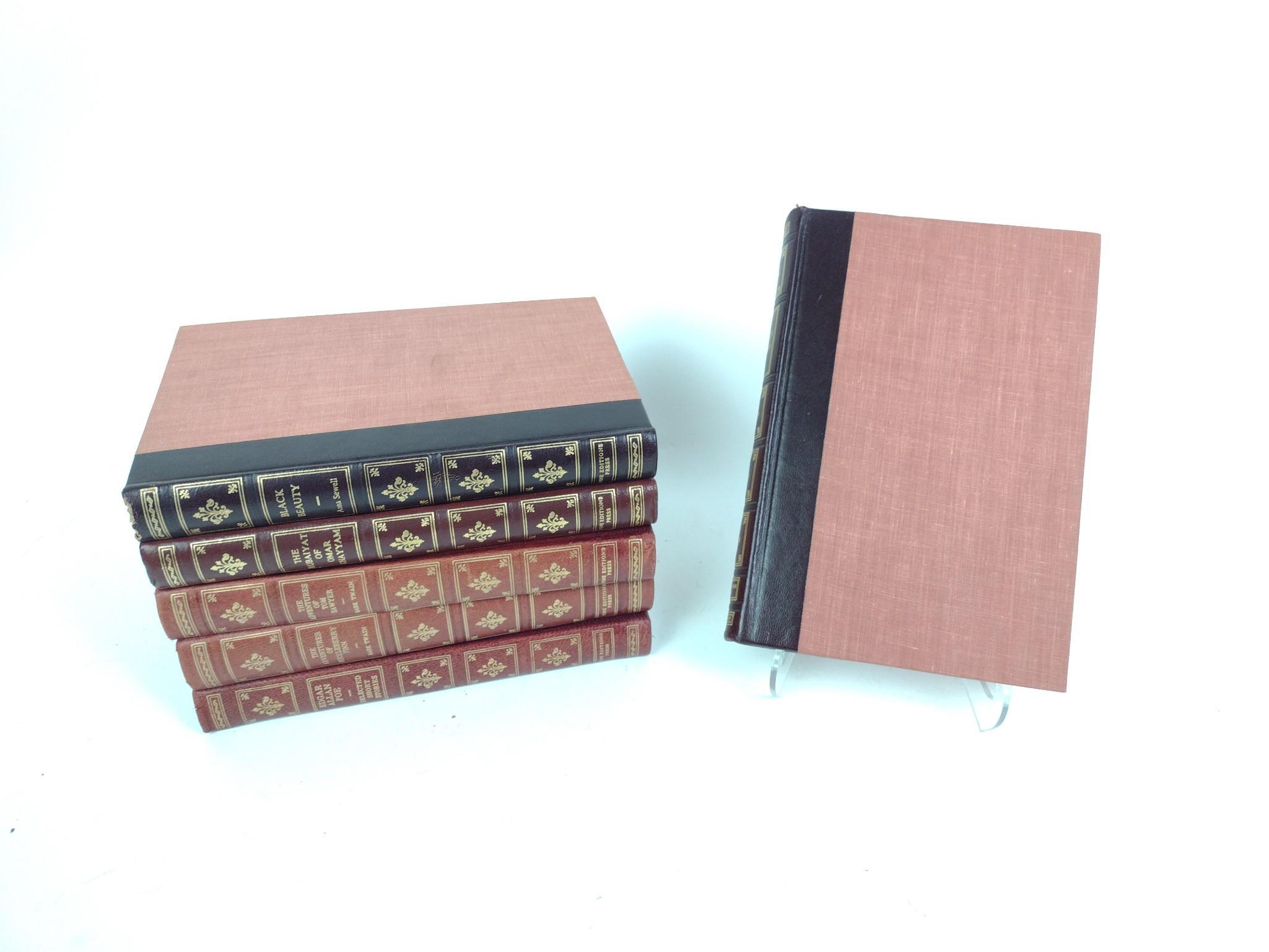 6 "Fine Editions Press" Books