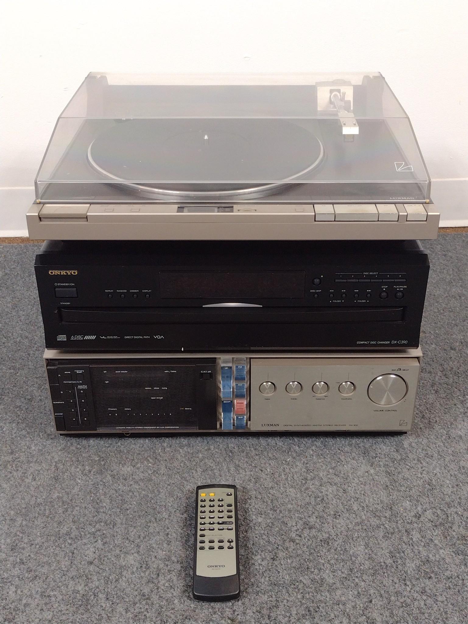 Hi-Fi Equipment Including Luxman PX-101 Turntable