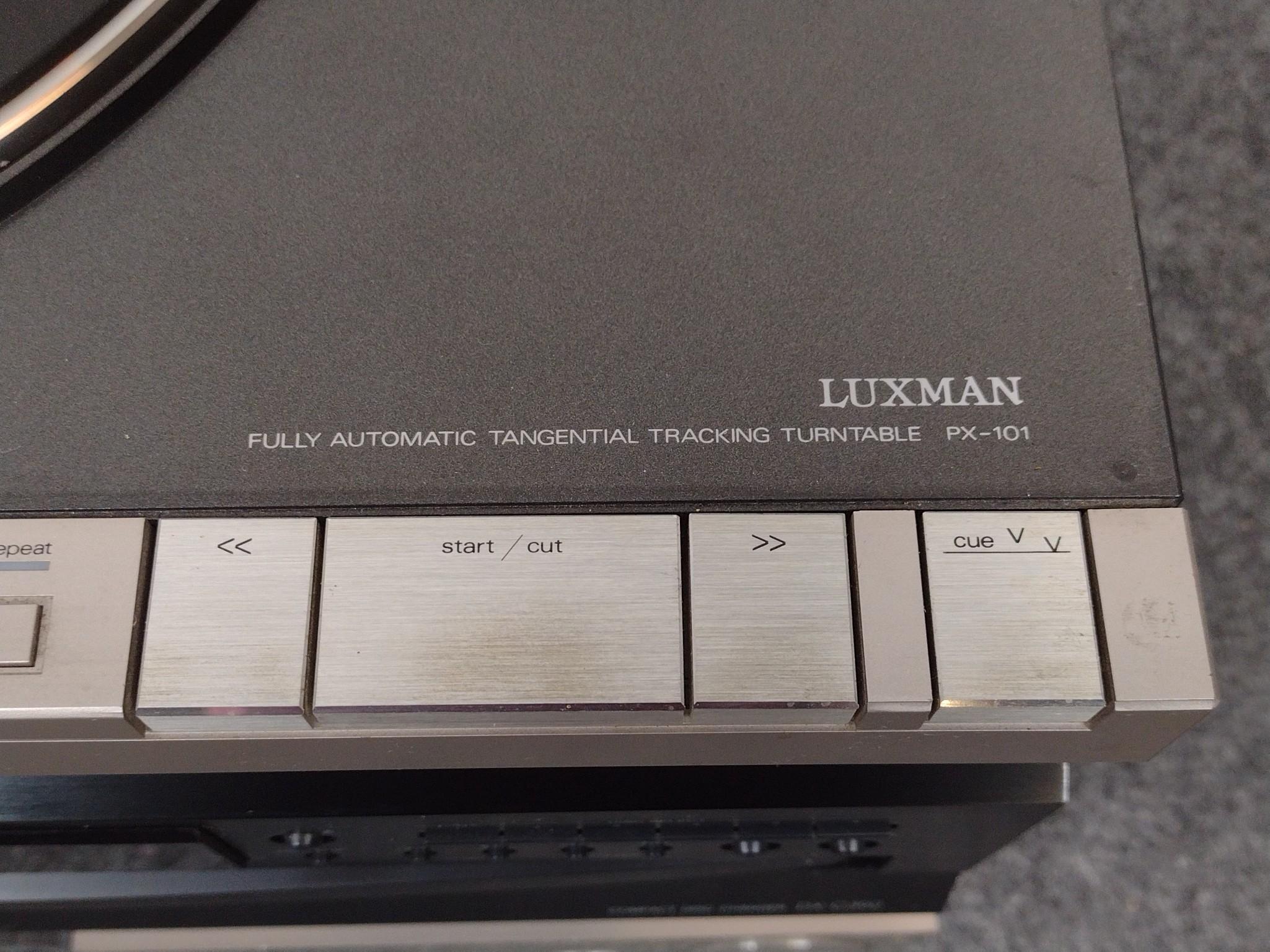 Hi-Fi Equipment Including Luxman PX-101 Turntable