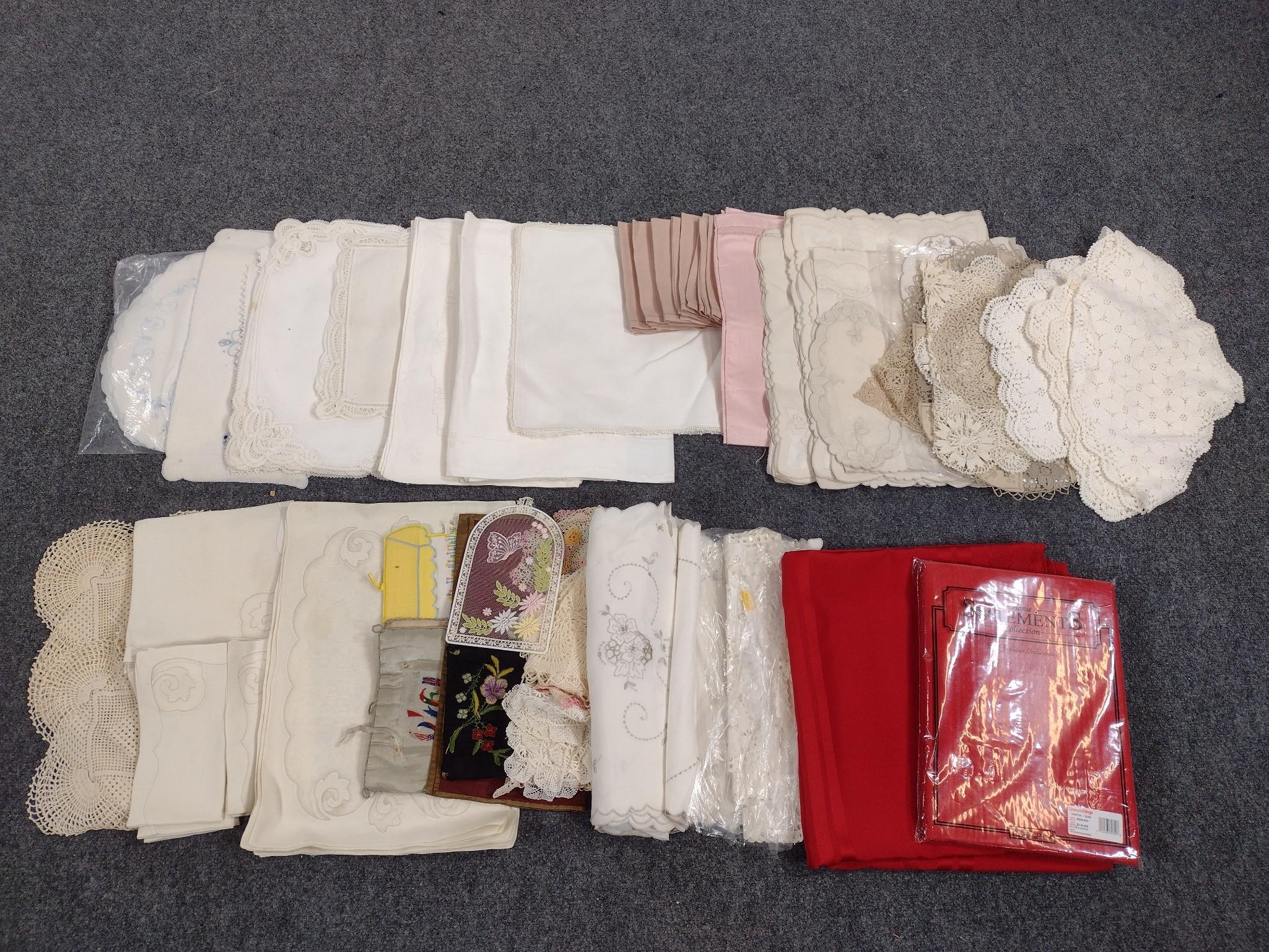Assorted Table Linens