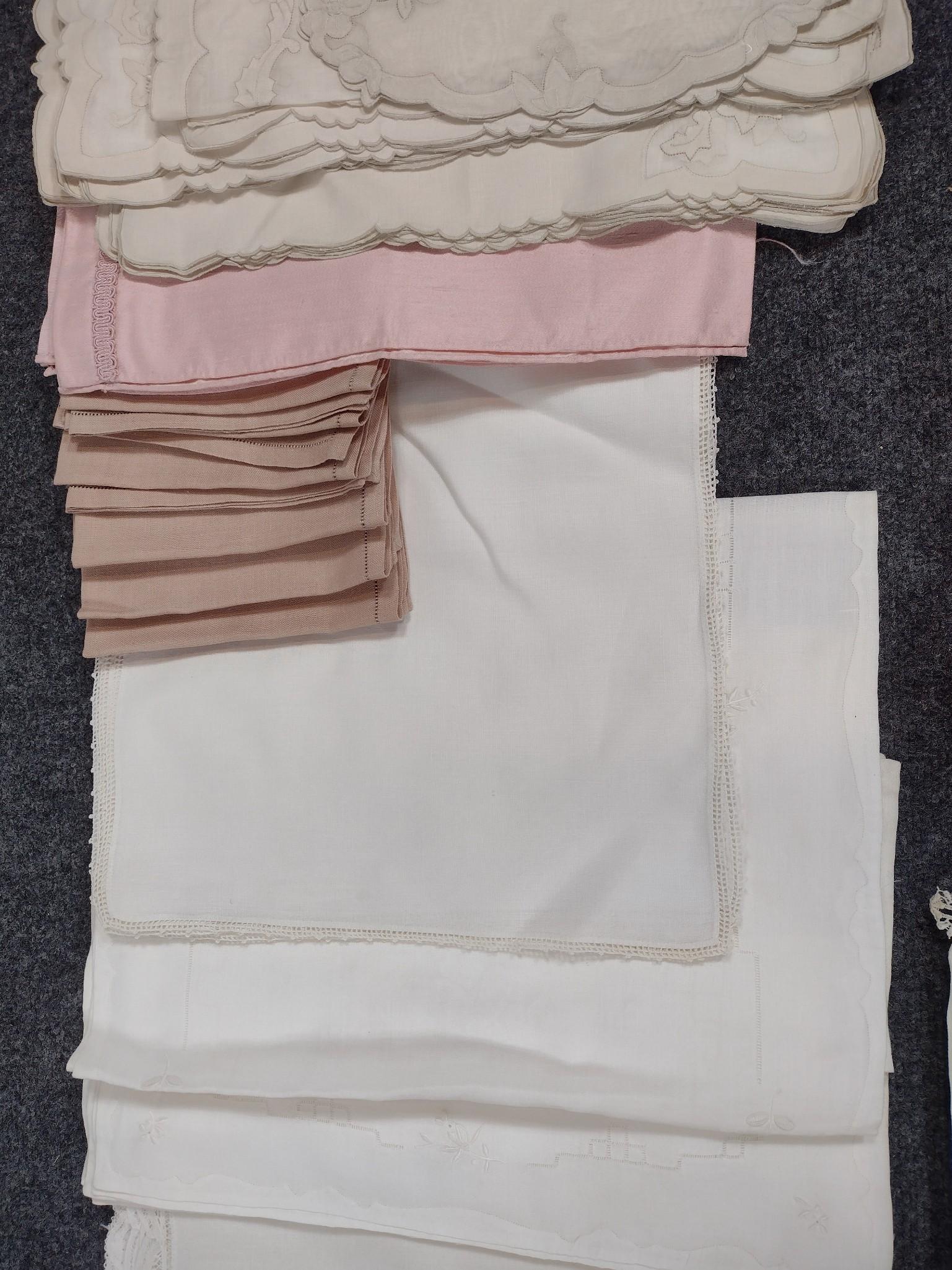 Assorted Table Linens