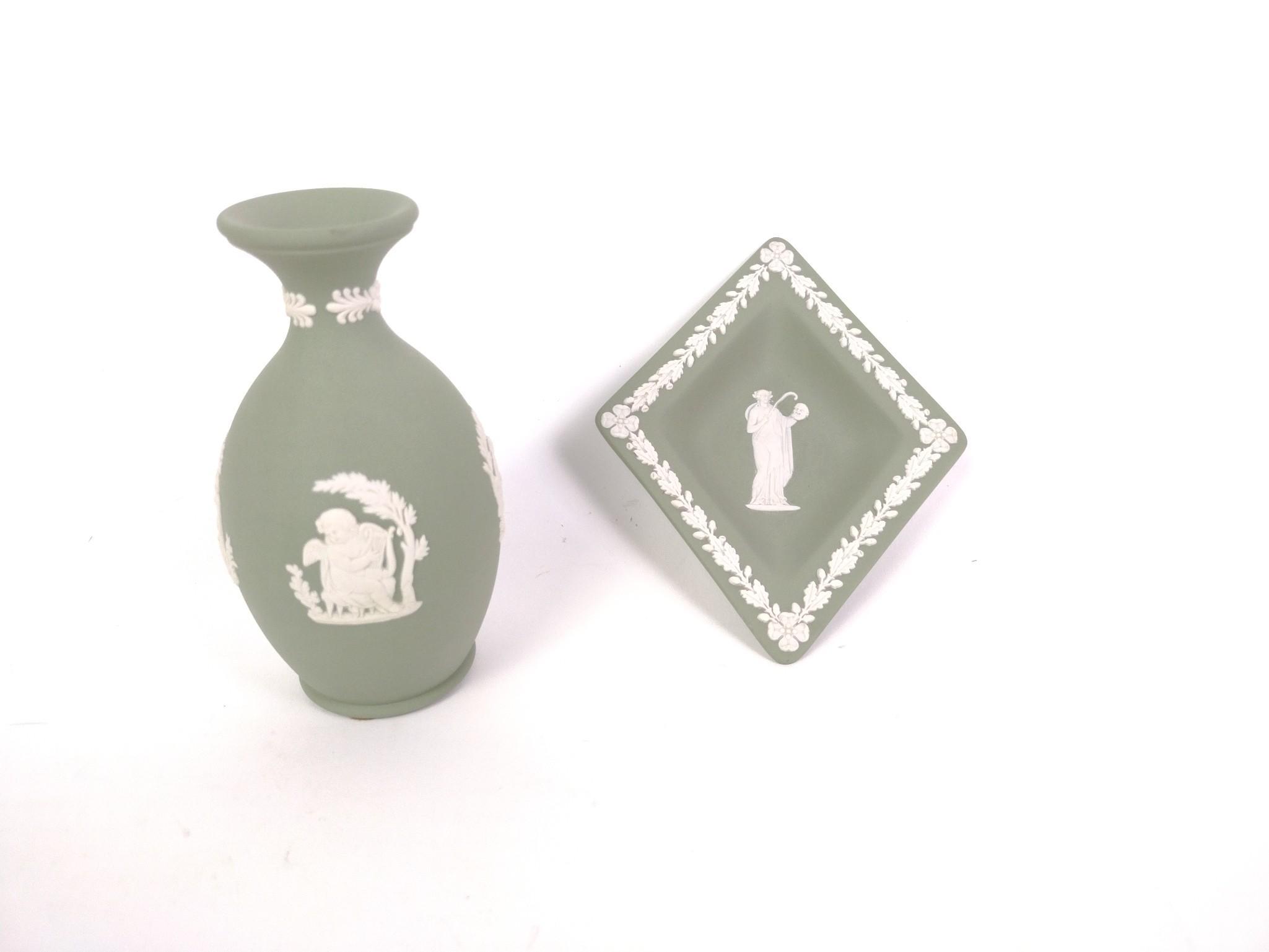 Wedgwood Vases and Trinket Trays