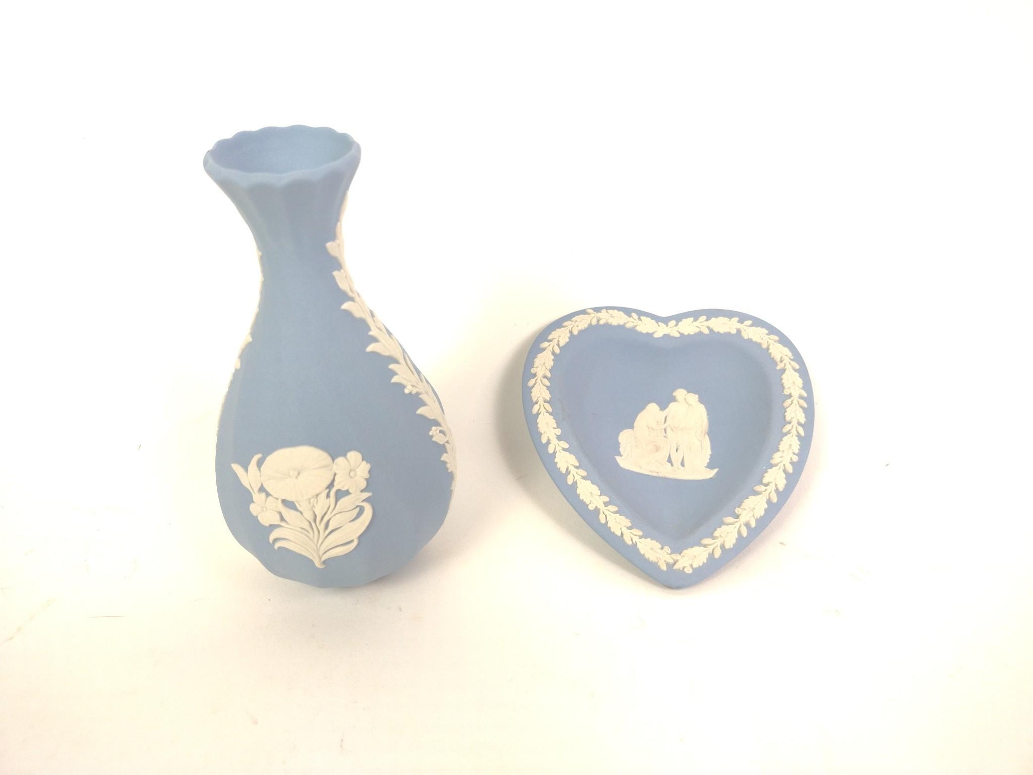 Wedgwood Vases and Trinket Trays