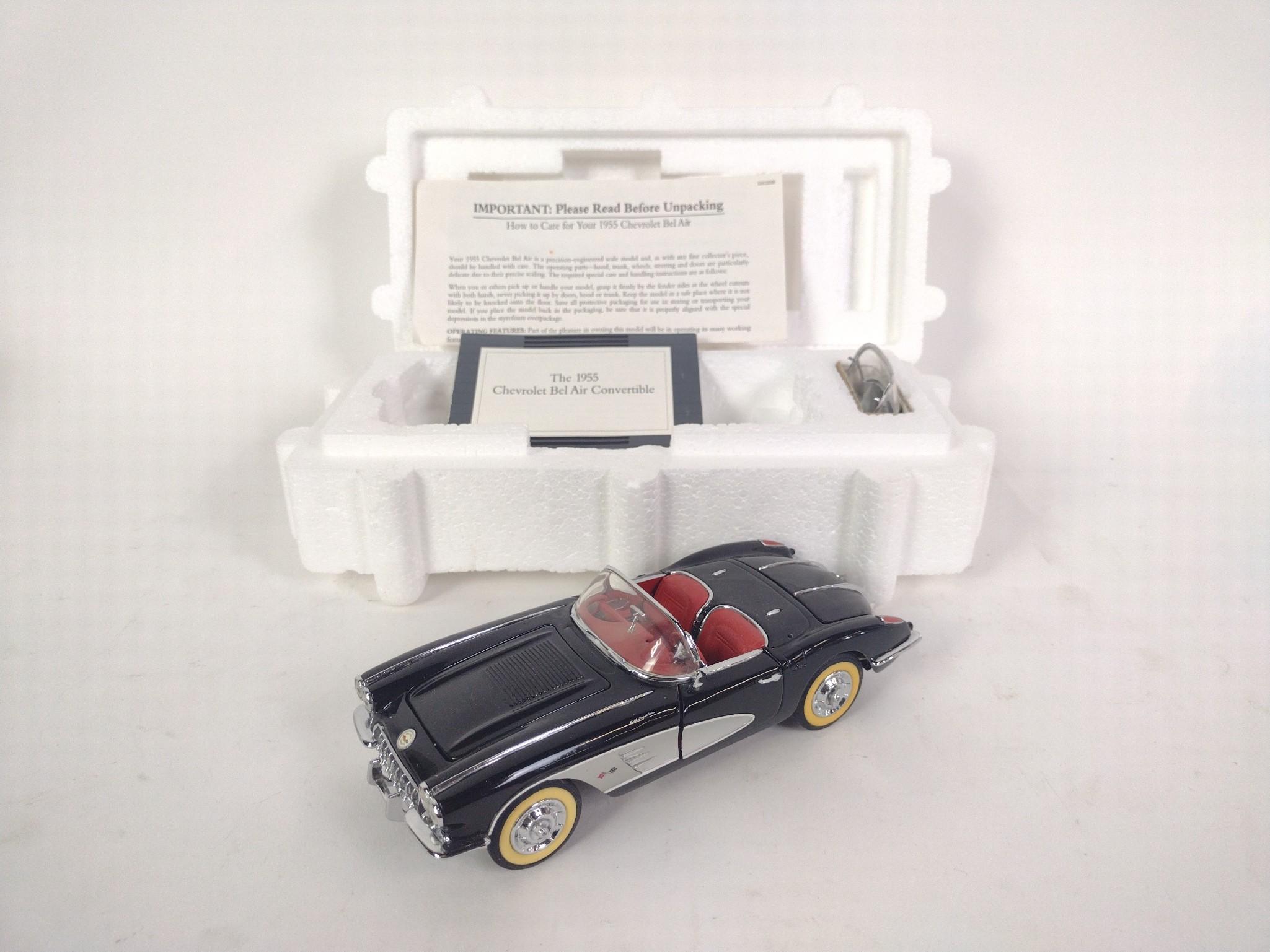 3 Franklin Mint Cars