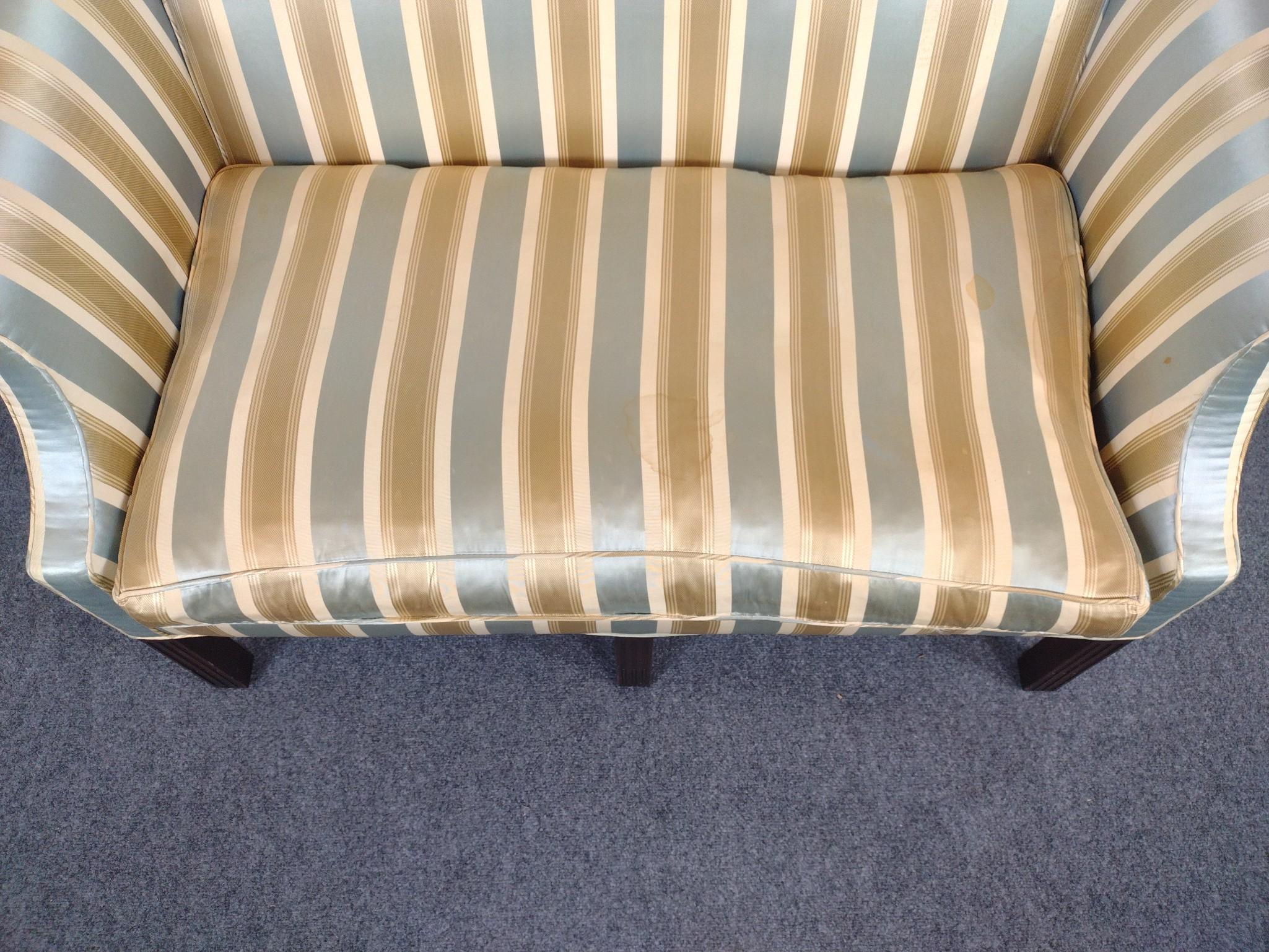 Chippendale Style Camelback Settee