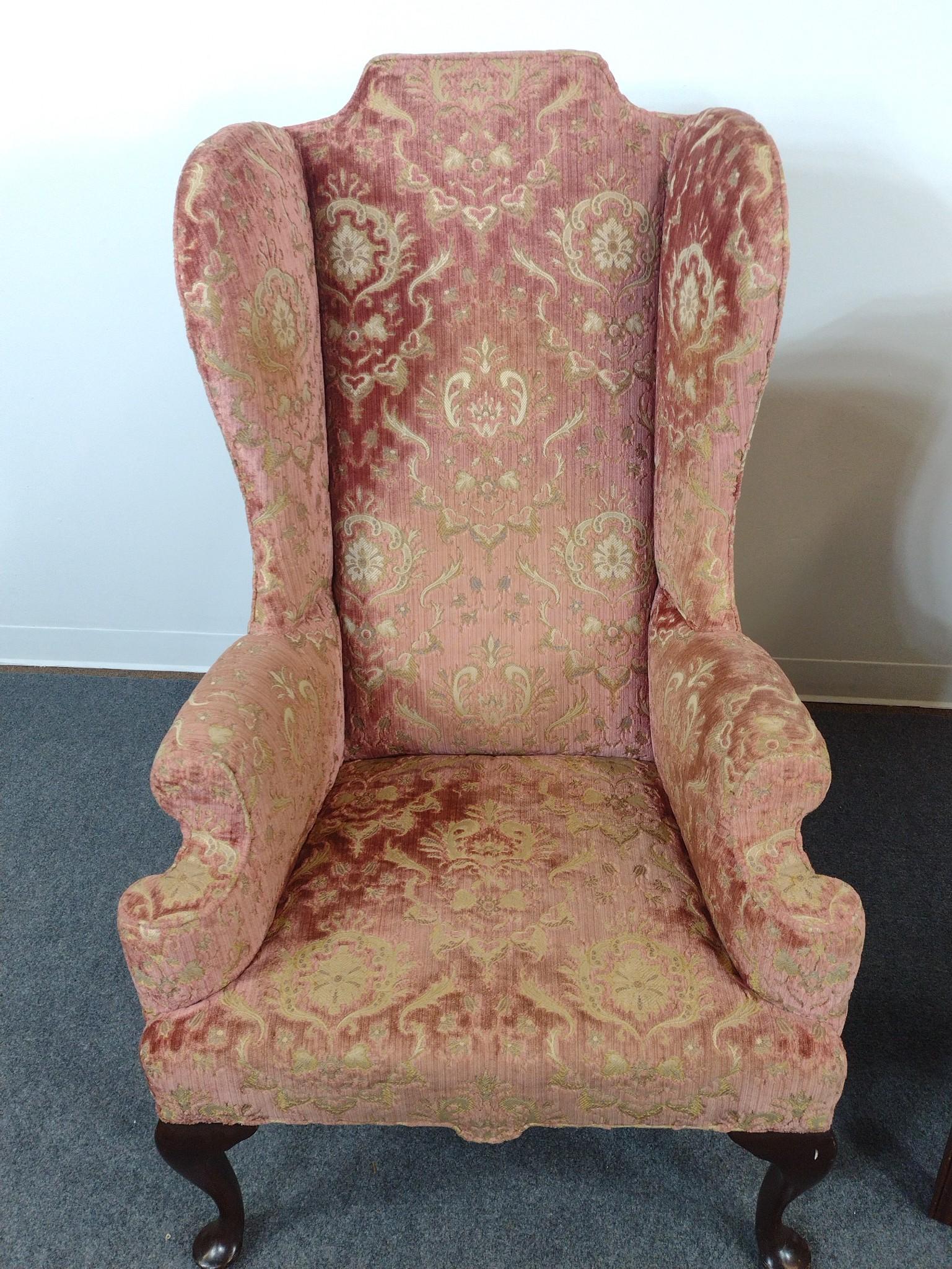 2 Wing Back Chairs