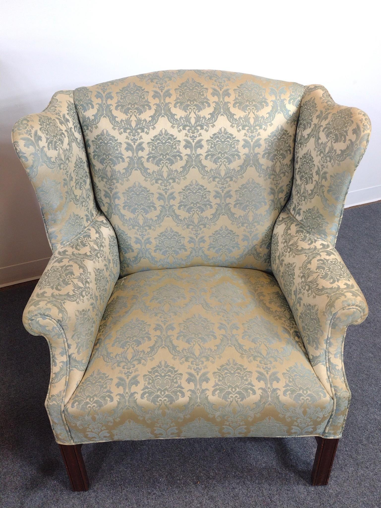 2 Wing Back Chairs