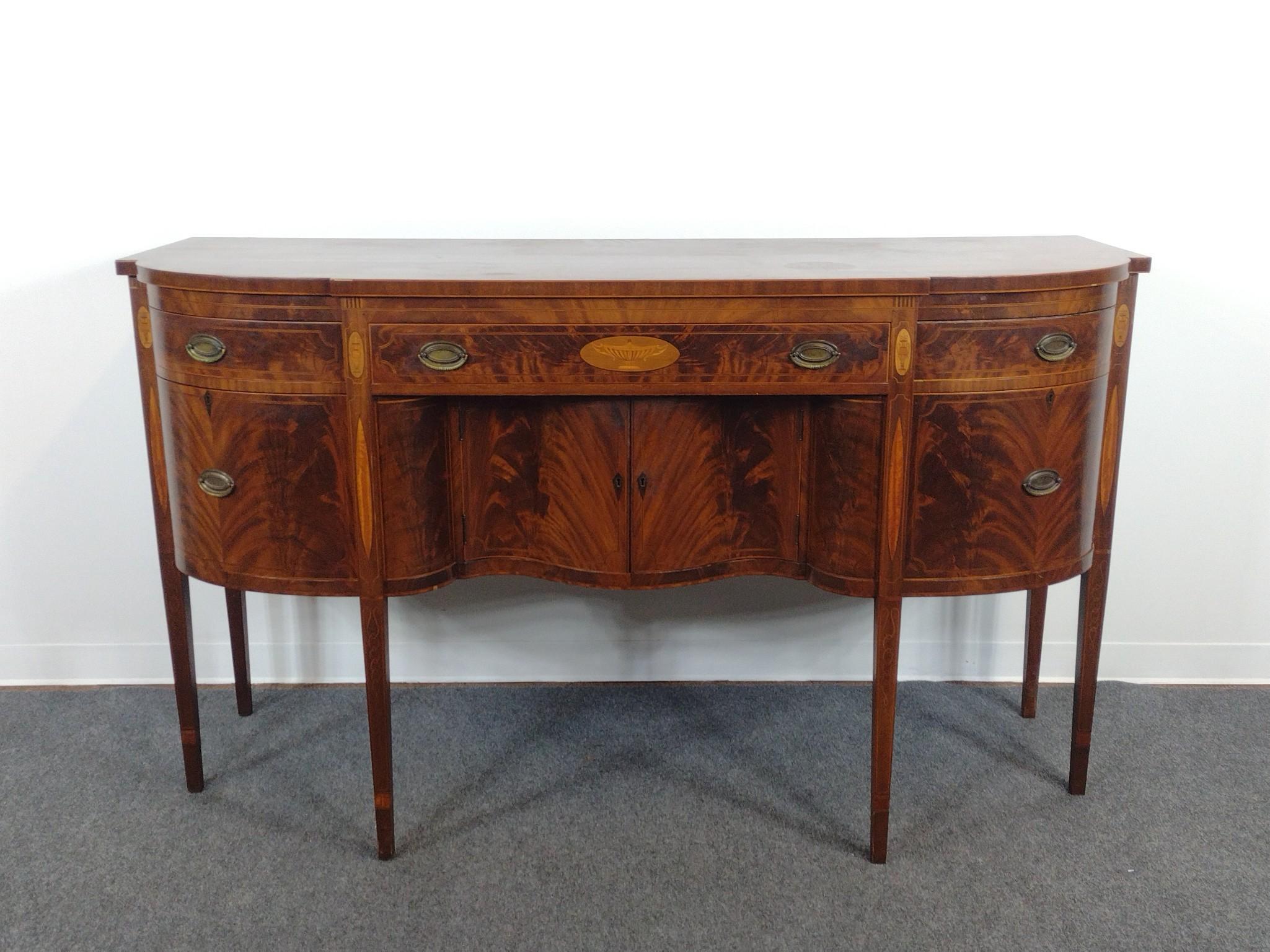 Williams-Kimp Furniture Federal Inlaid Sideboard
