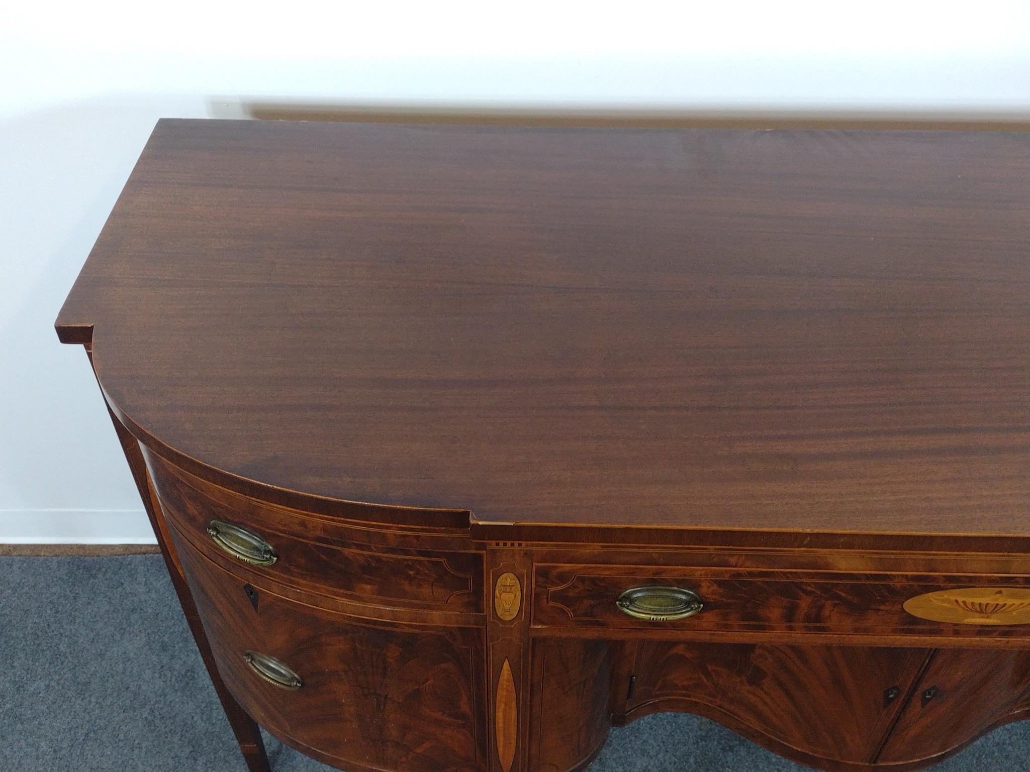 Williams-Kimp Furniture Federal Inlaid Sideboard