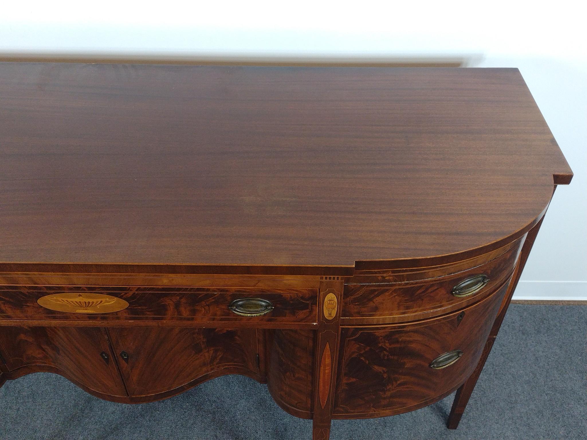 Williams-Kimp Furniture Federal Inlaid Sideboard