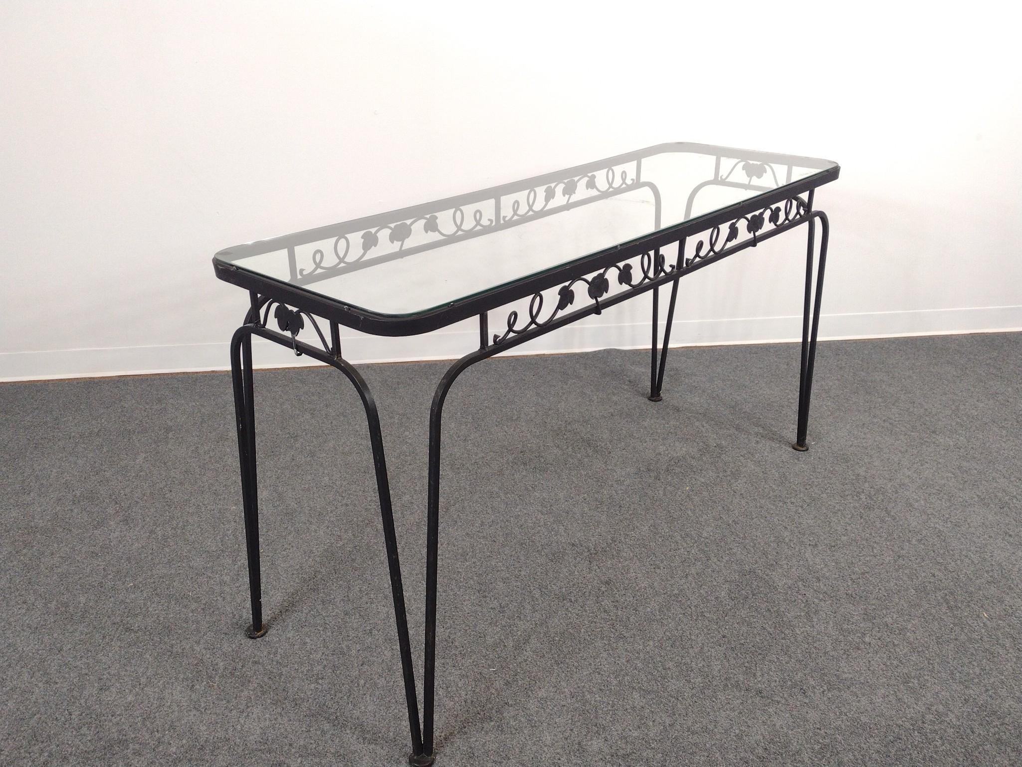 Metal Outdoor Sofa Table and Side Table