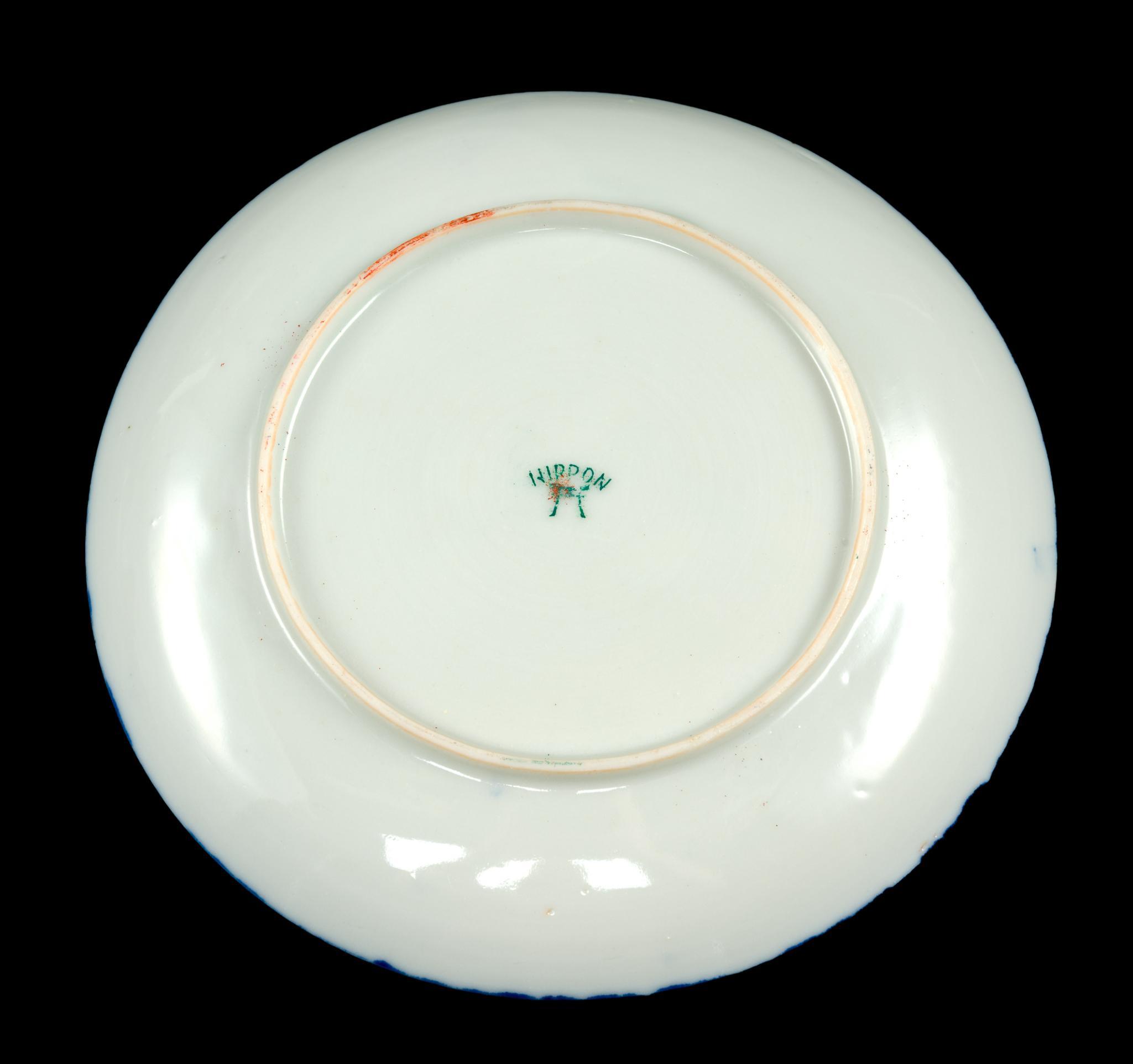 2 Sets of Antique Japanese Porcelain Teacups and Saucers