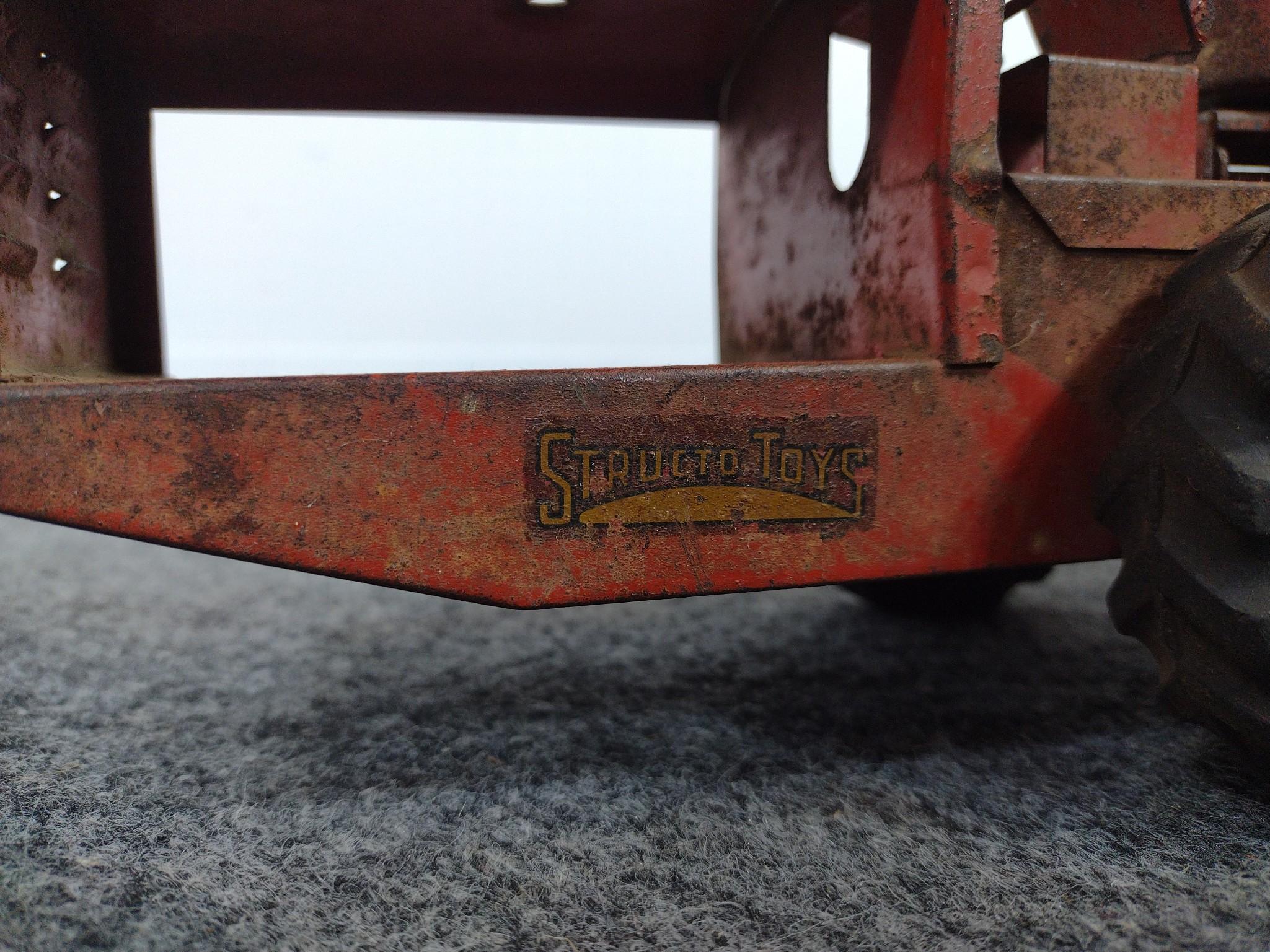 Vintage Nylint Payloader and Earth Scrapper Toys